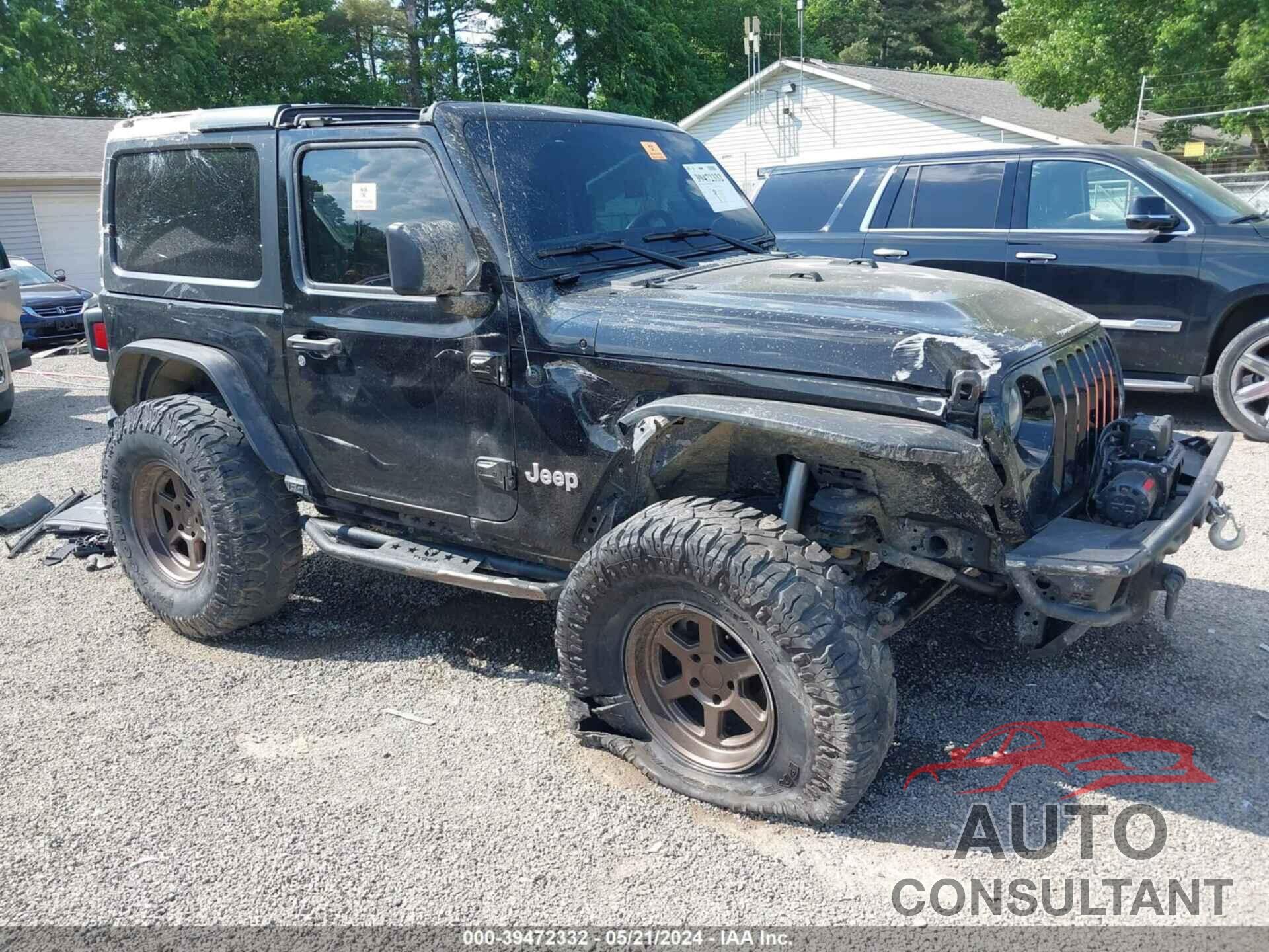 JEEP WRANGLER 2019 - 1C4HJXAN4KW610745