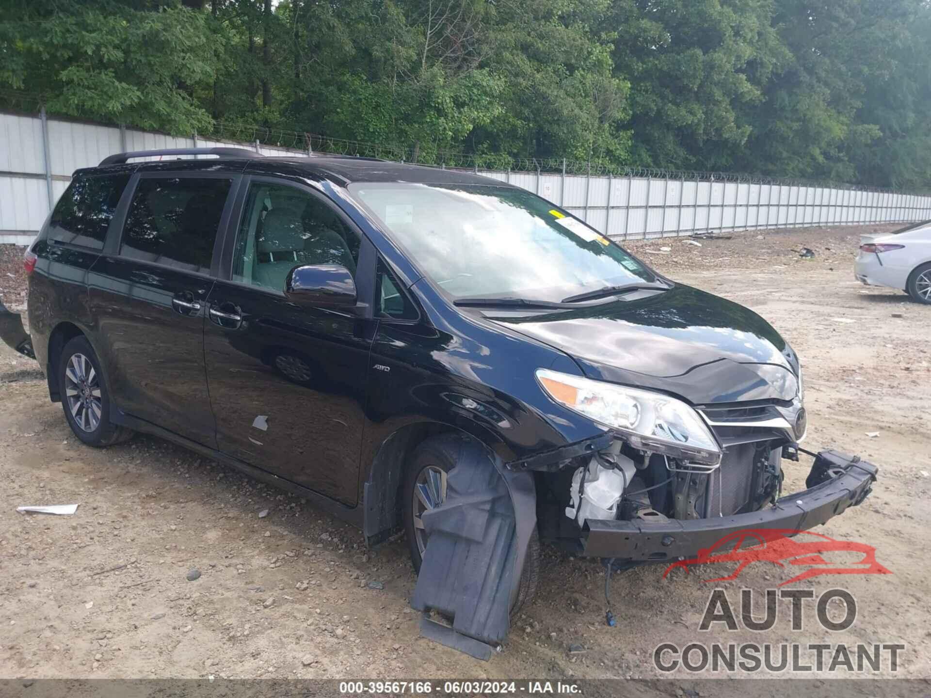 TOYOTA SIENNA 2020 - 5TDDZ3DC8LS250438