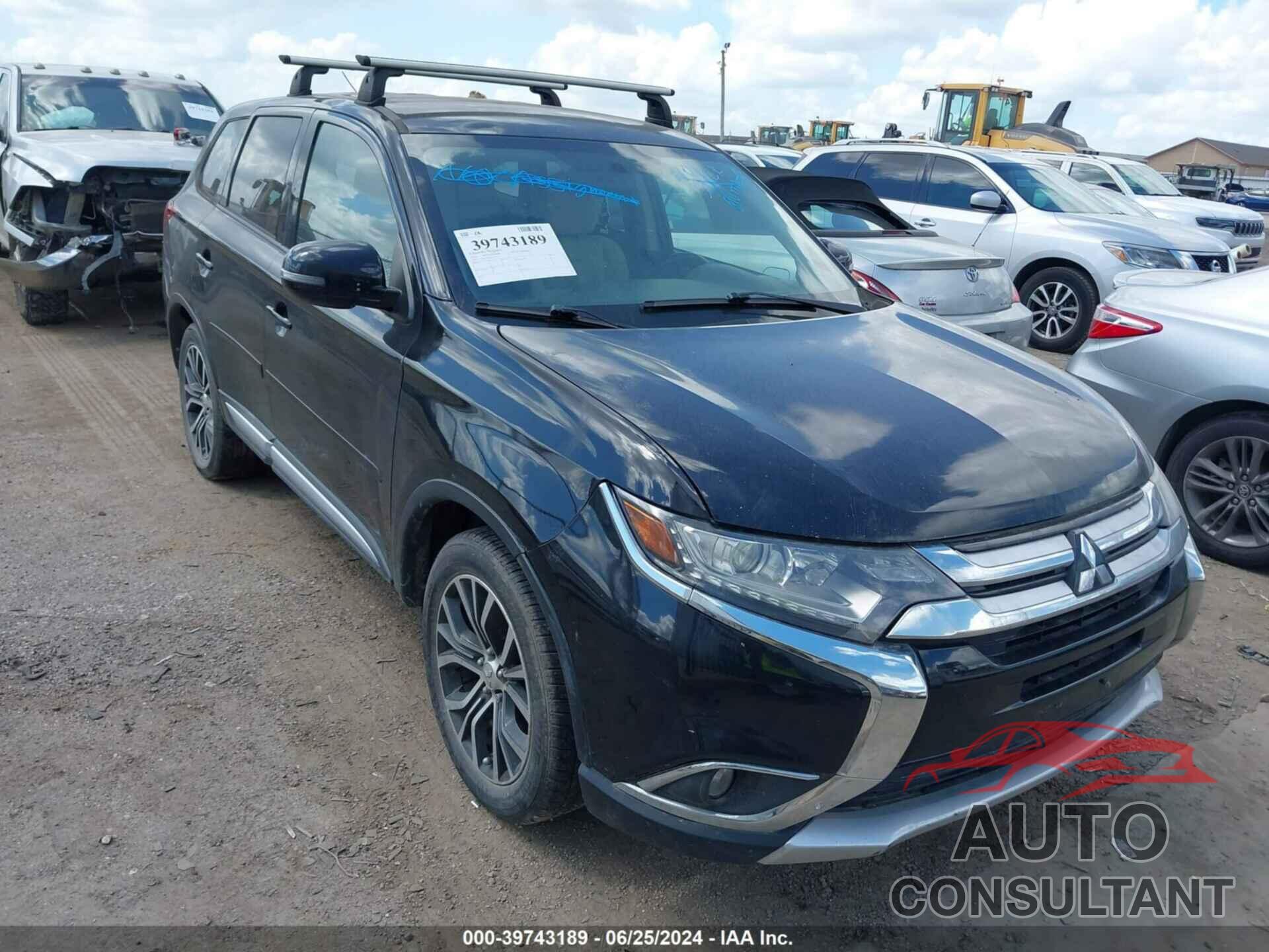 MITSUBISHI OUTLANDER 2016 - JA4AD3A39GZ013915