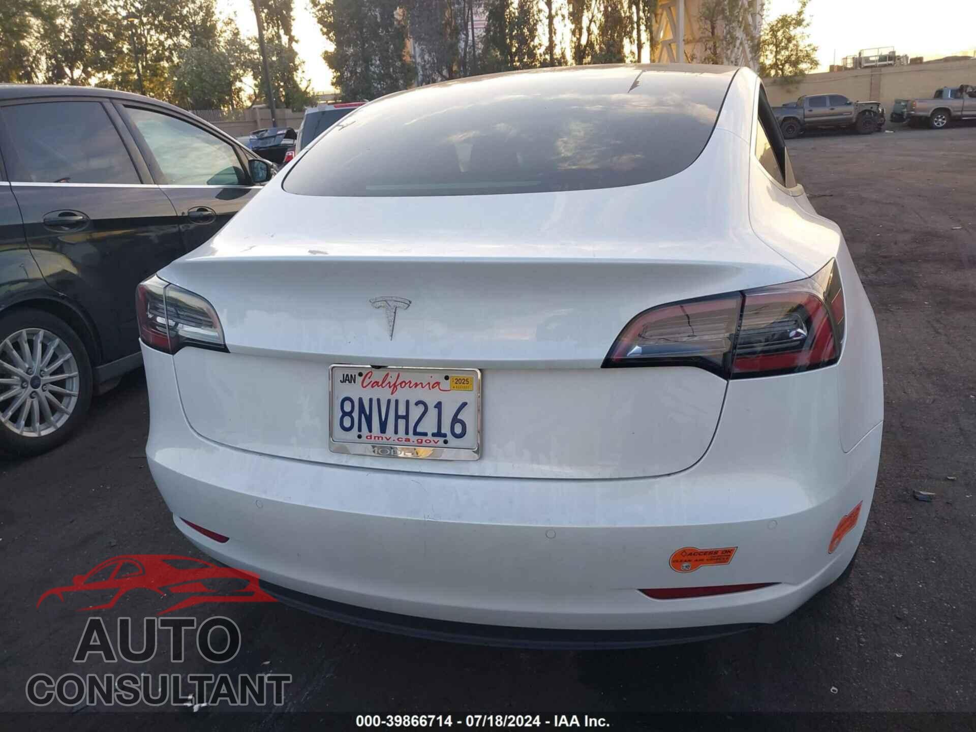 TESLA MODEL 3 2020 - 5YJ3E1EA7LF644915