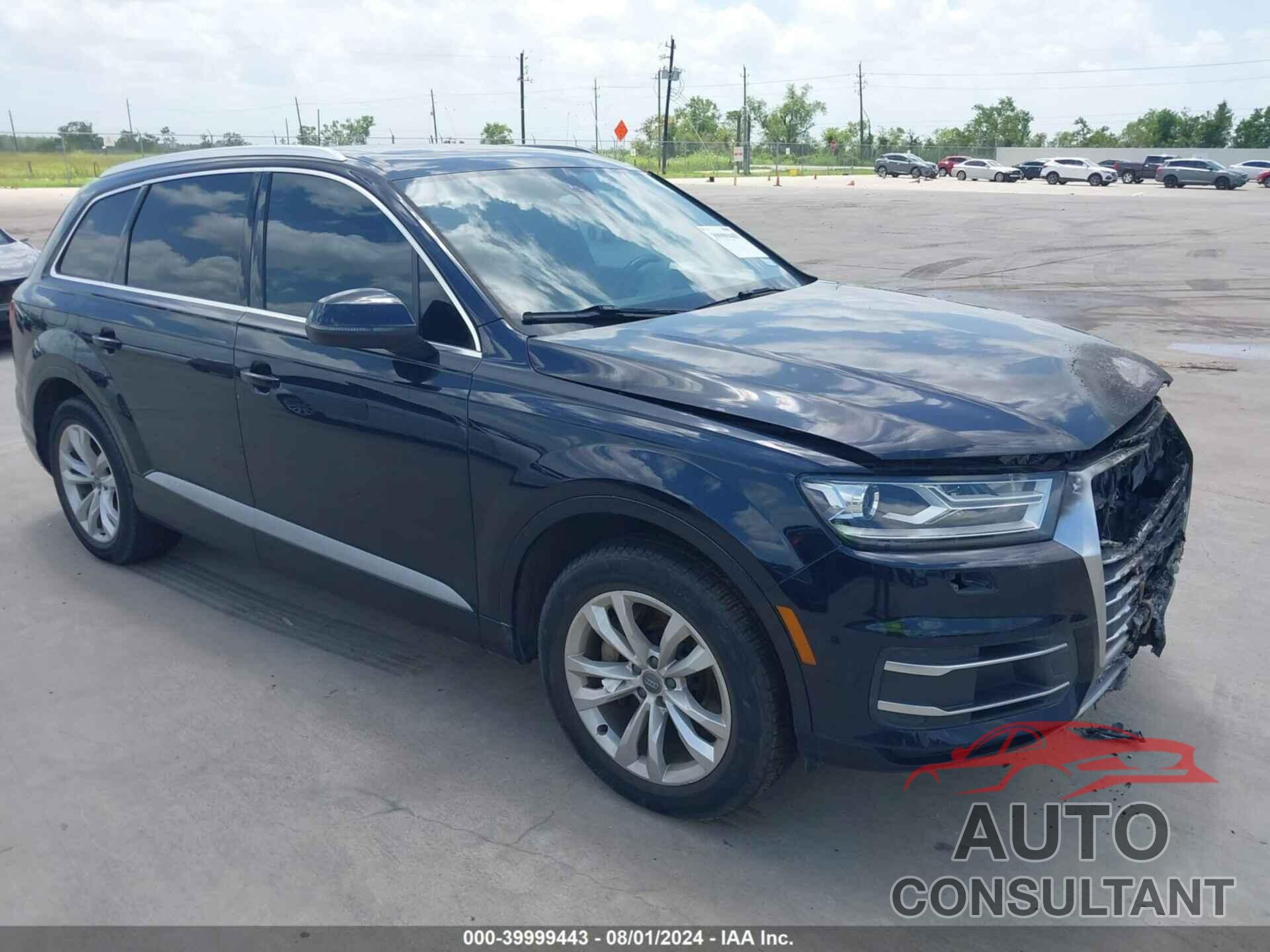 AUDI Q7 2017 - WA1AHAF71HD043056