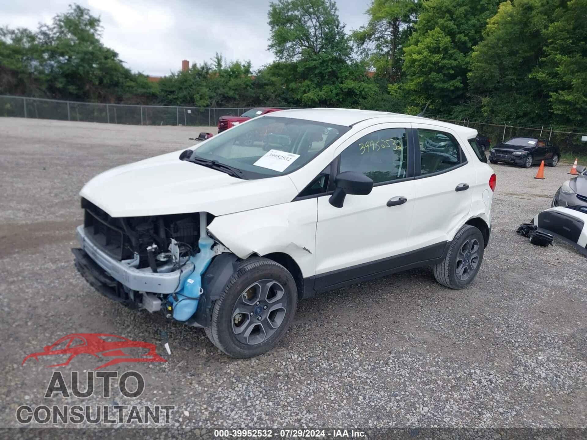 FORD ECOSPORT 2020 - MAJ3S2FE2LC394504