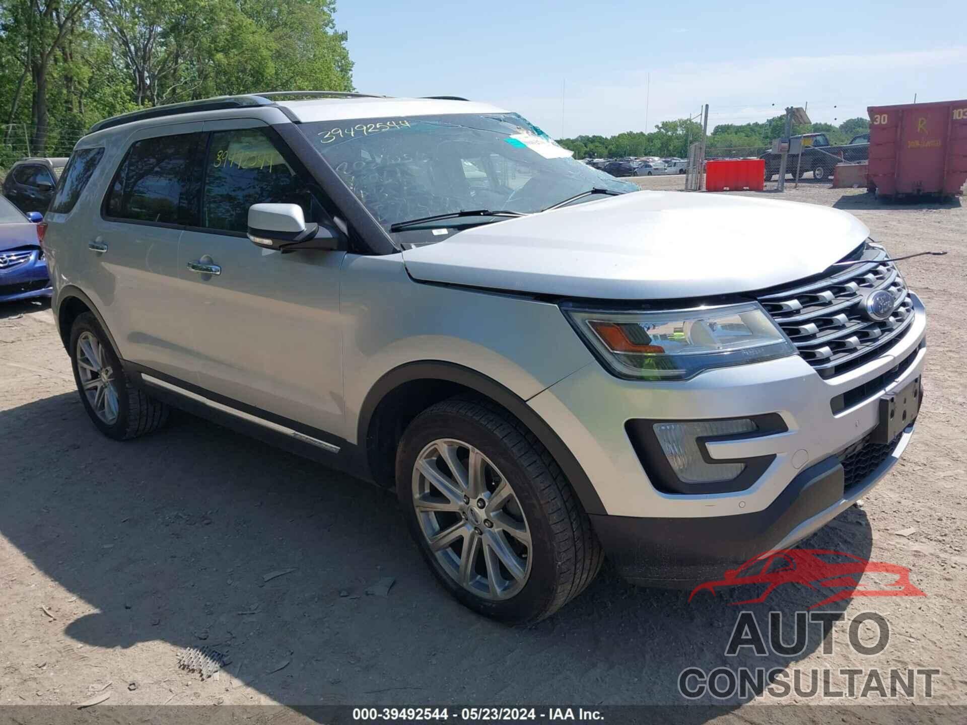 FORD EXPLORER 2016 - 1FM5K8F82GGB96564