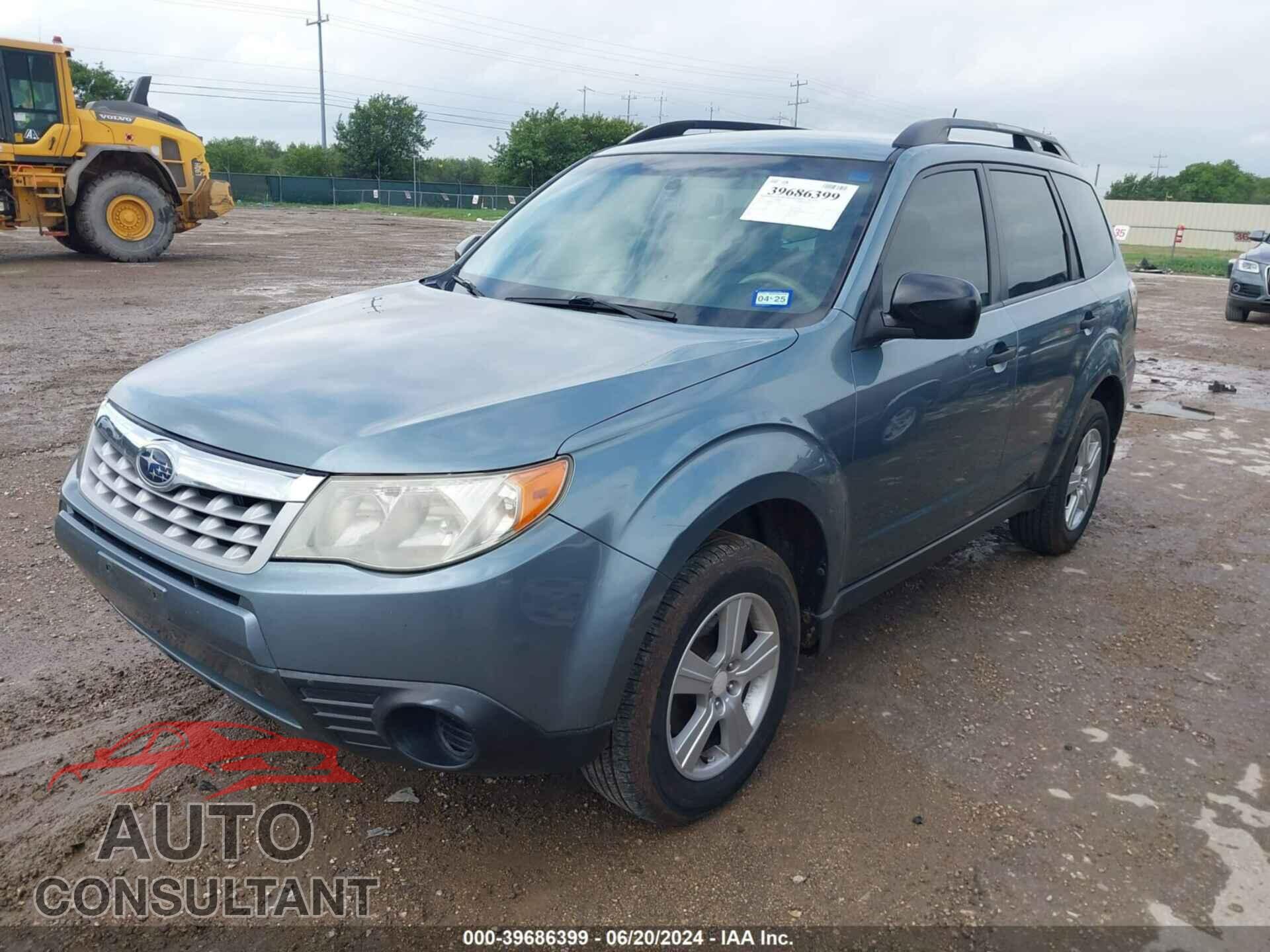 SUBARU FORESTER 2012 - JF2SHBBC0CH413242