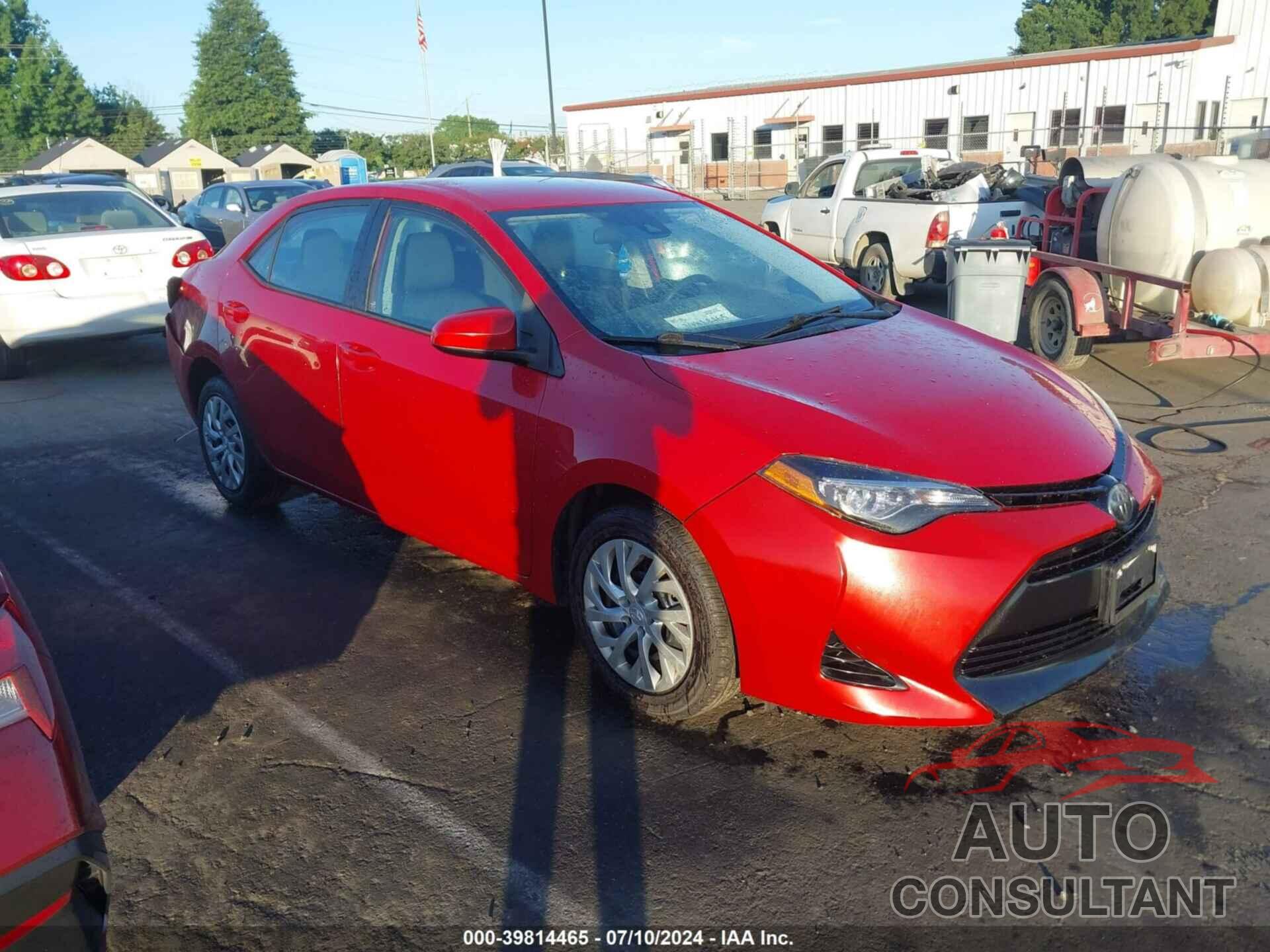 TOYOTA COROLLA 2017 - 2T1BURHE1HC862016