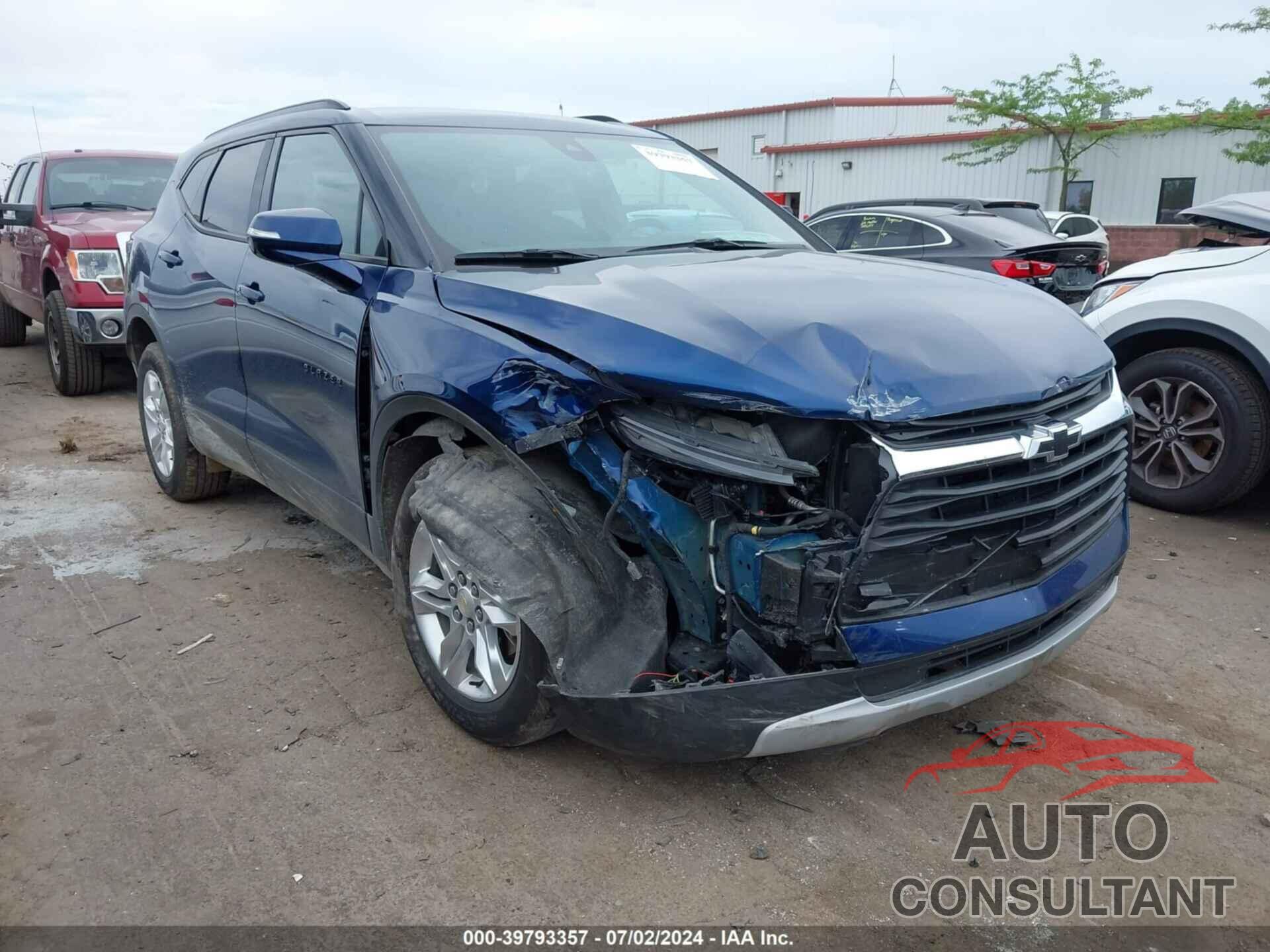 CHEVROLET BLAZER 2022 - 3GNKBCR42NS208530