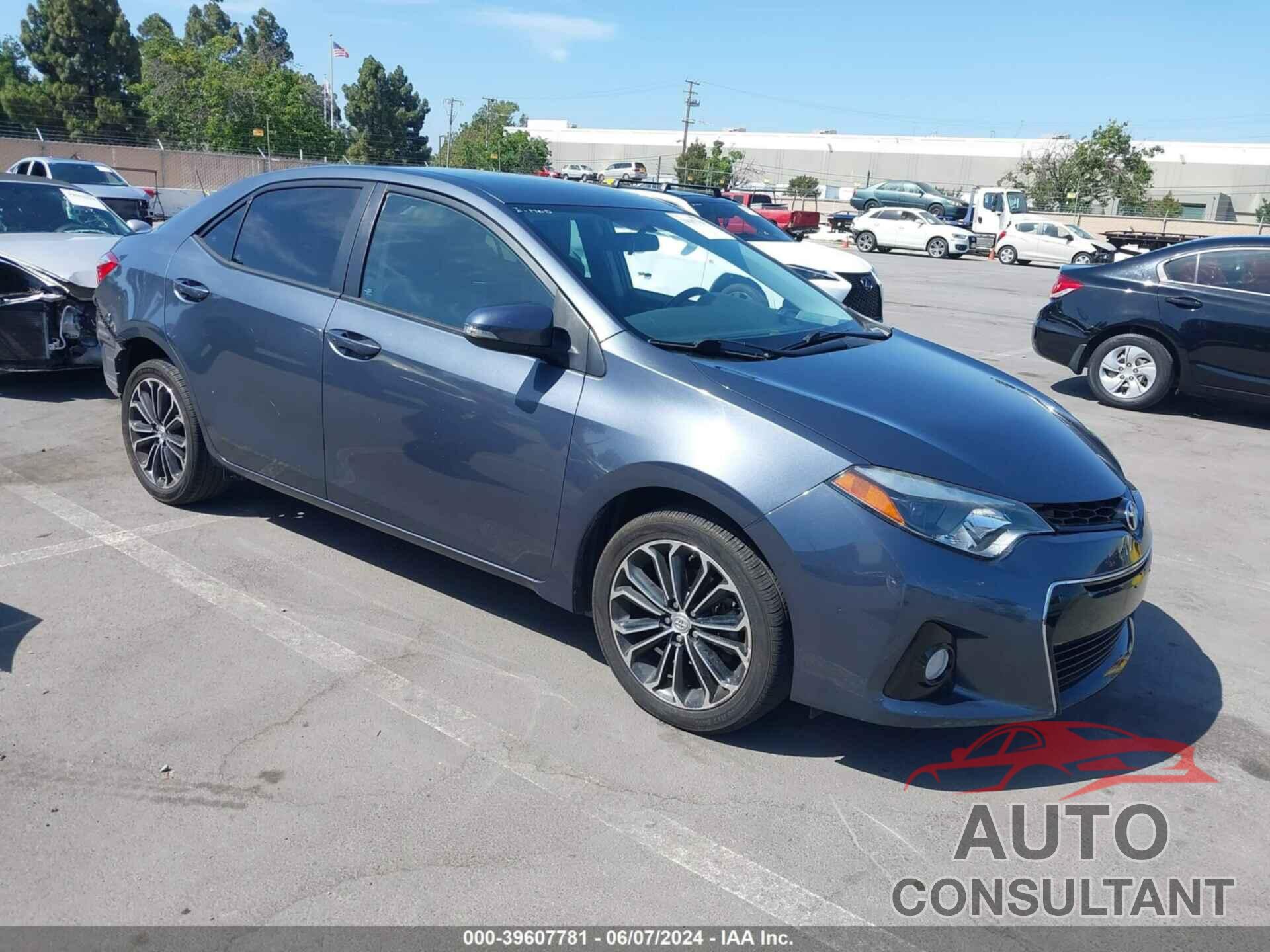 TOYOTA COROLLA 2016 - 5YFBURHE1GP533475