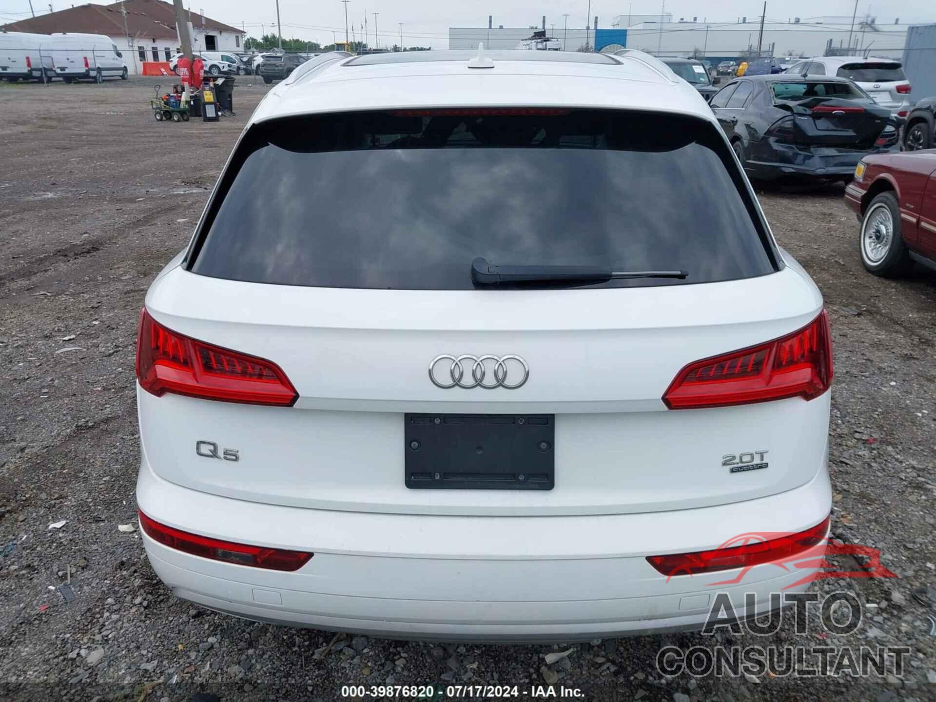 AUDI Q5 2018 - WA1ANAFY8J2005536
