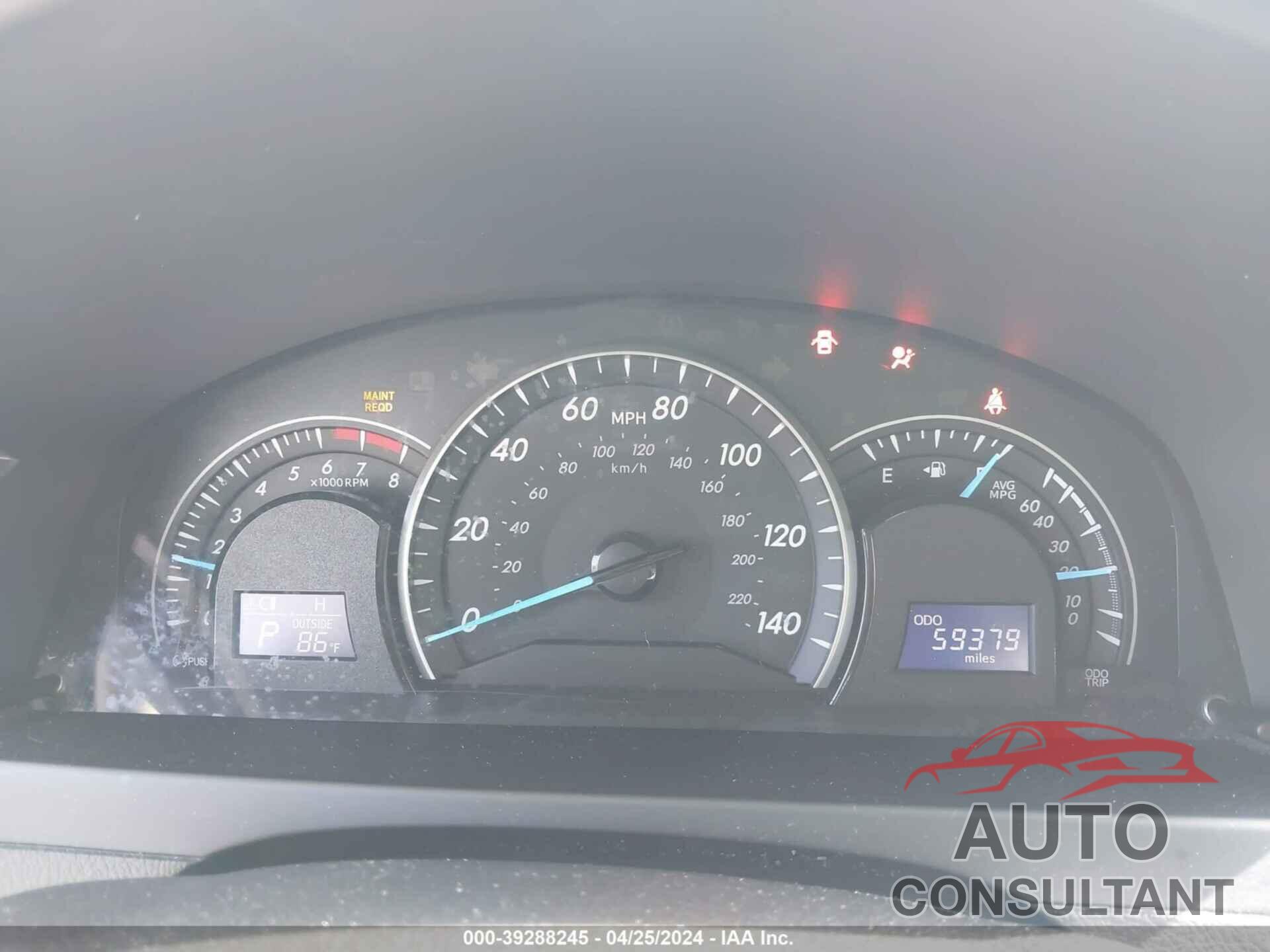 TOYOTA CAMRY 2015 - 4T1BF1FK9FU098965