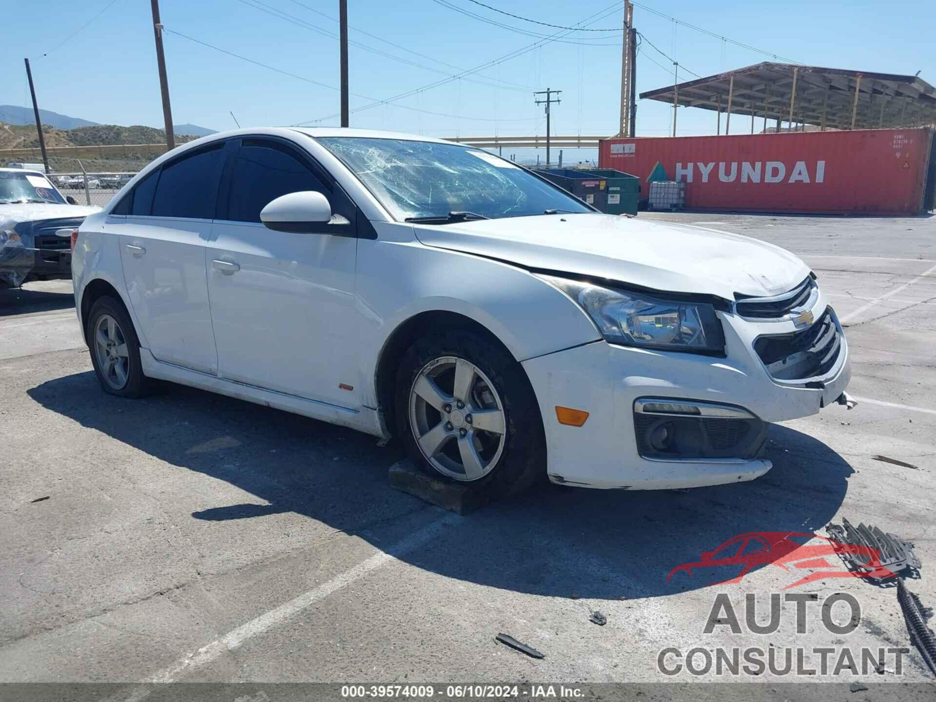 CHEVROLET CRUZE LIMITED 2016 - 1G1PE5SB4G7162641