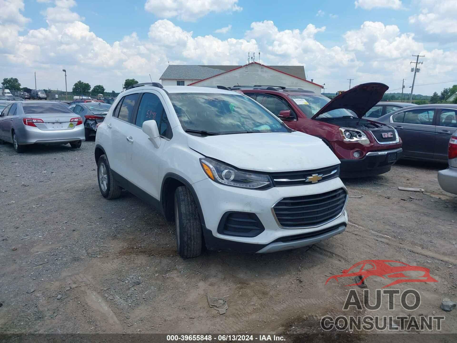 CHEVROLET TRAX 2019 - KL7CJPSB2KB932805