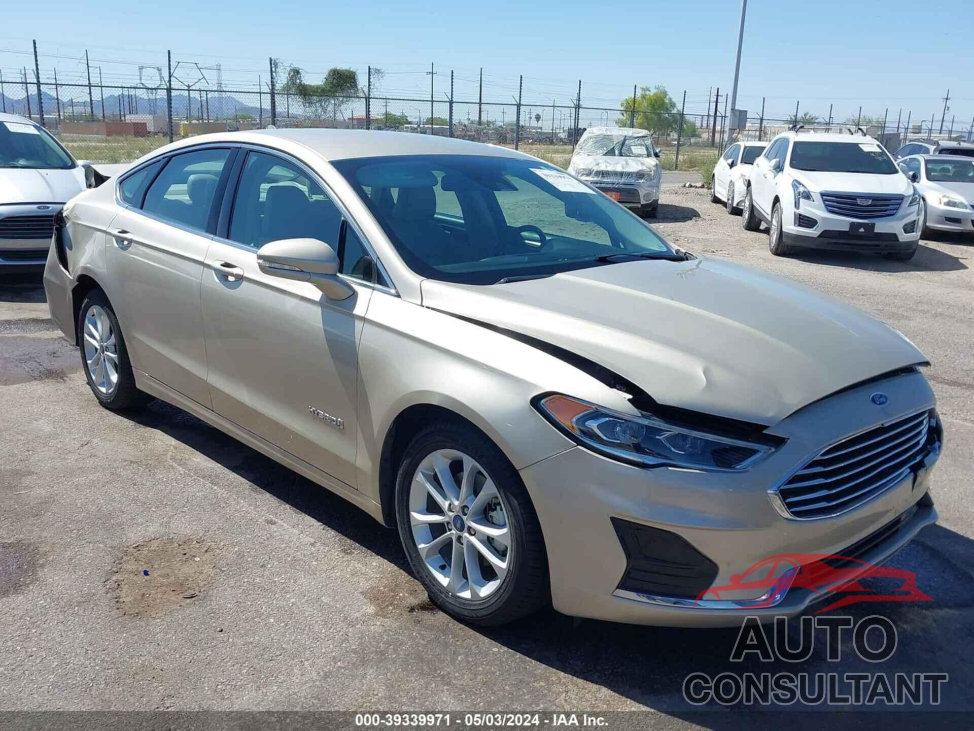FORD FUSION HYBRID 2019 - 3FA6P0MUXKR239891