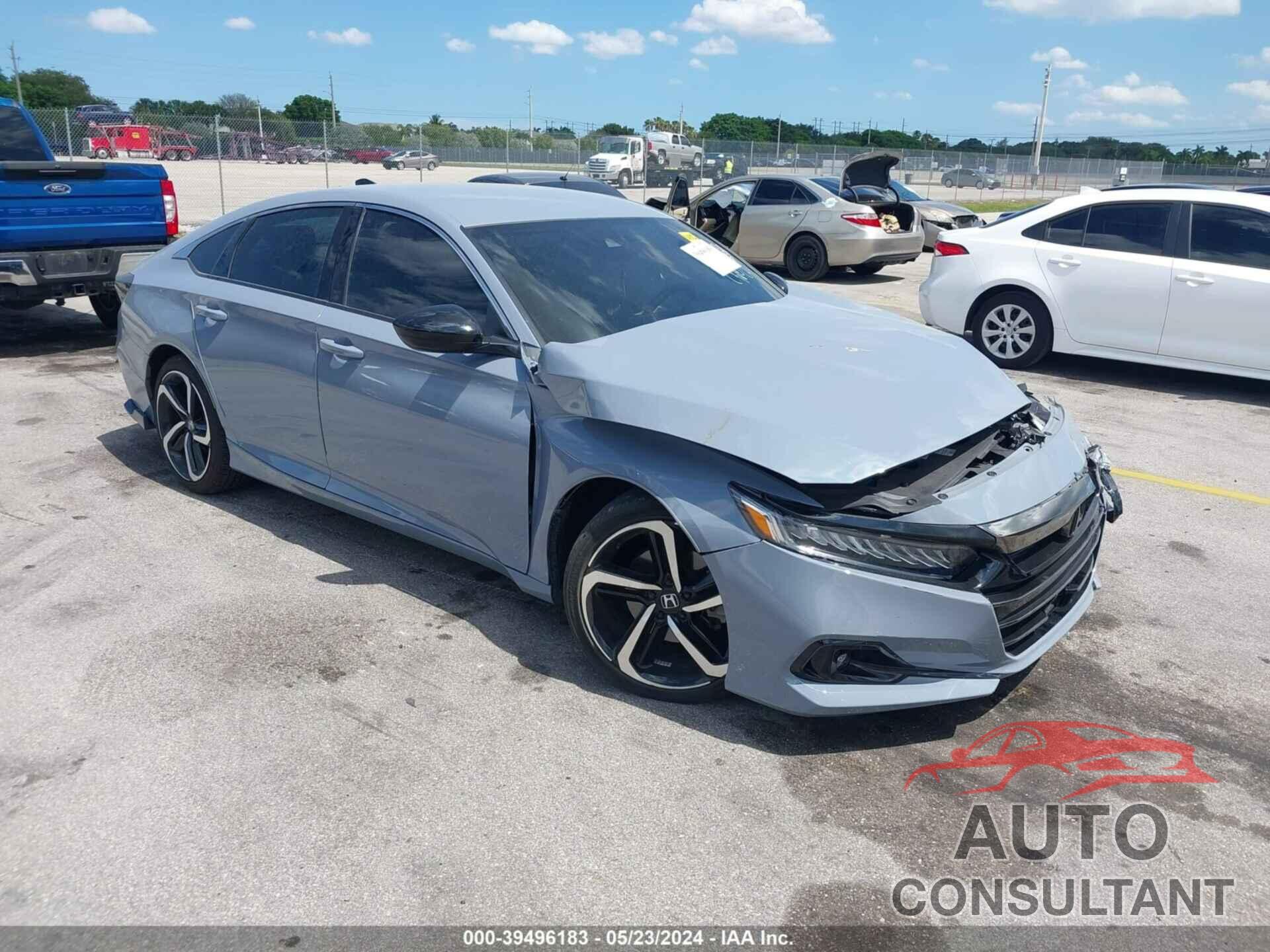 HONDA ACCORD 2022 - 1HGCV1F31NA069515
