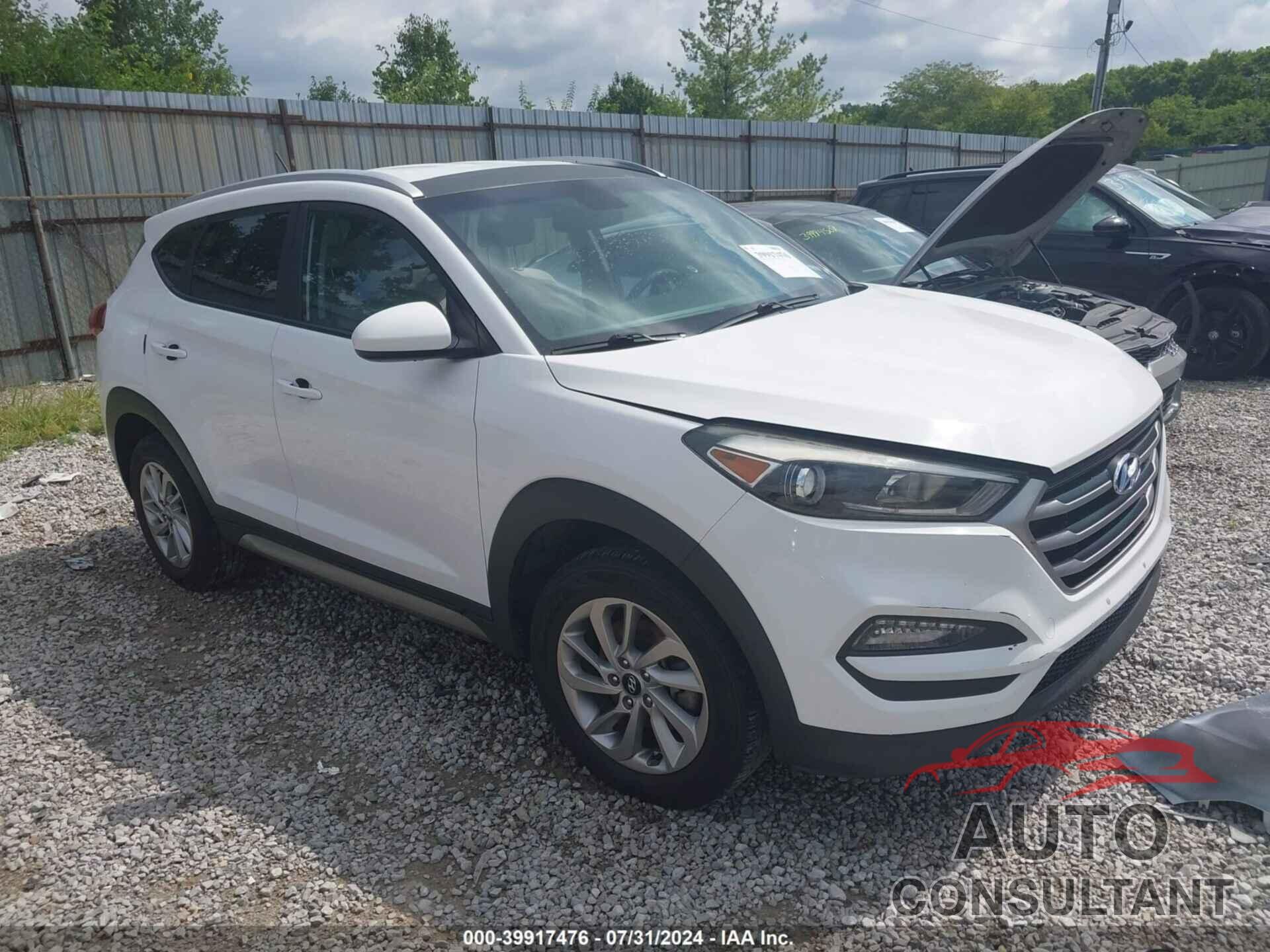 HYUNDAI TUCSON 2017 - KM8J3CA40HU289749