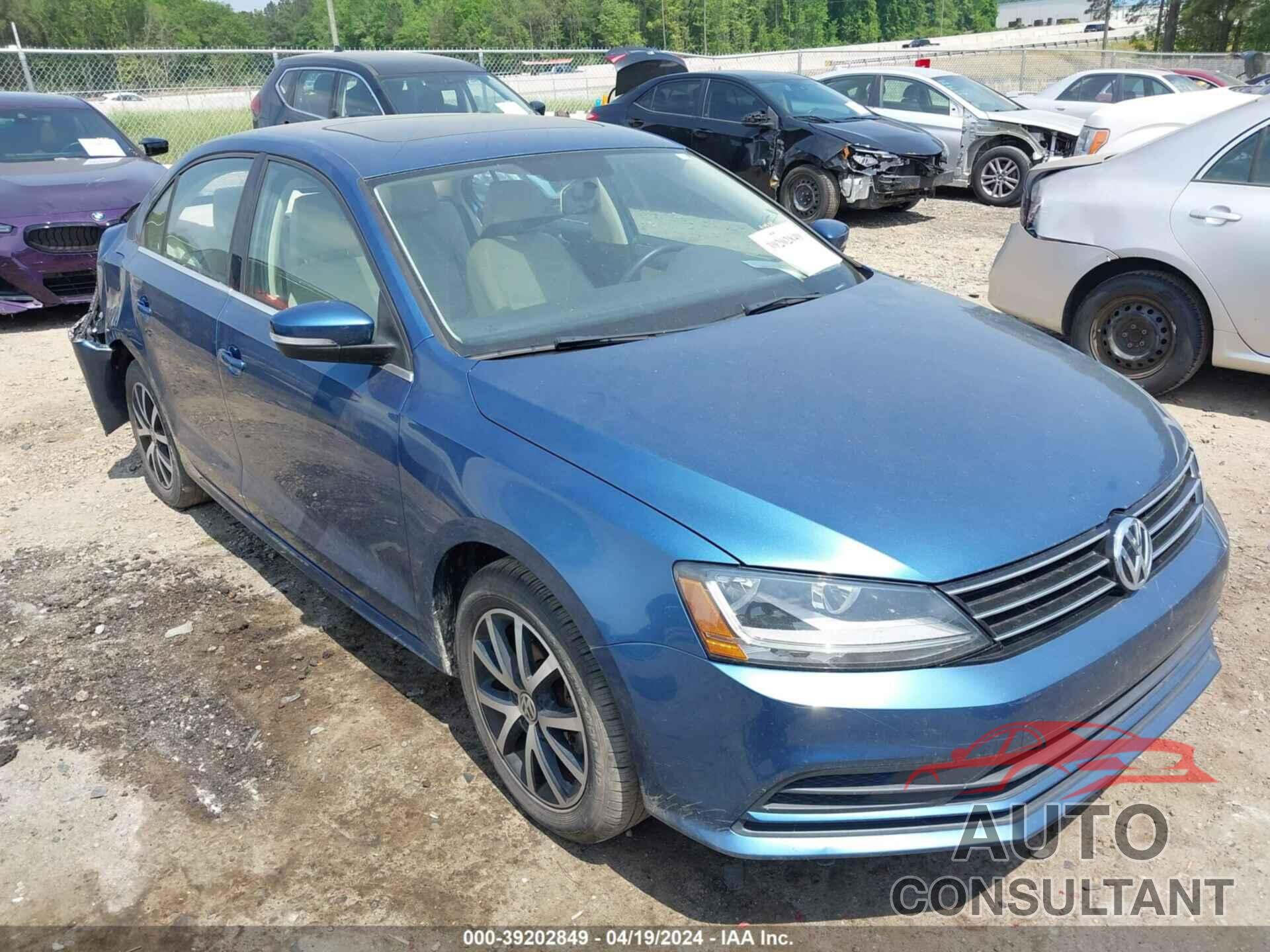 VOLKSWAGEN JETTA 2017 - 3VWDB7AJ6HM276345