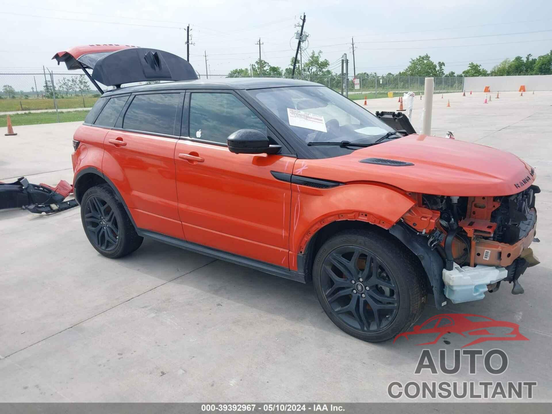 LAND ROVER RANGE ROVER EVOQUE 2016 - SALVD2BG2GH105112