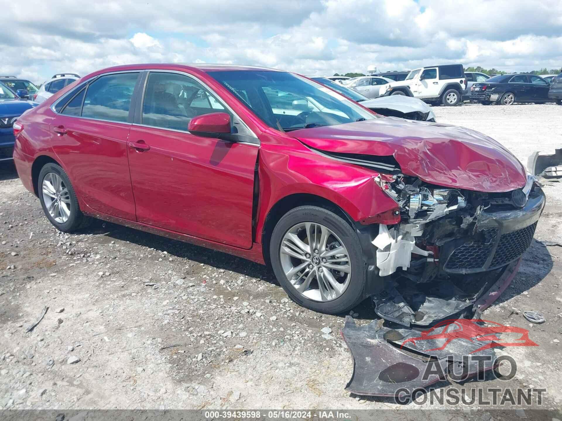 TOYOTA CAMRY 2017 - 4T1BF1FK3HU676724
