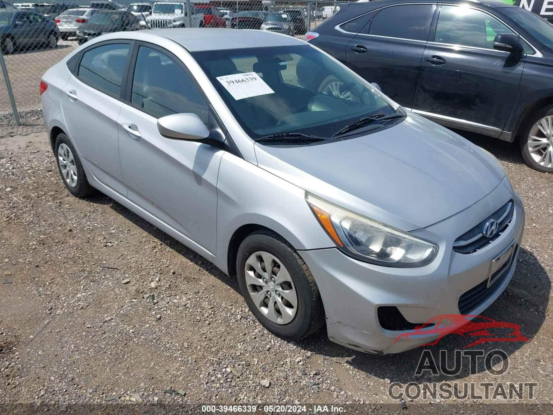 HYUNDAI ACCENT 2016 - KMHCT4AEXGU089290