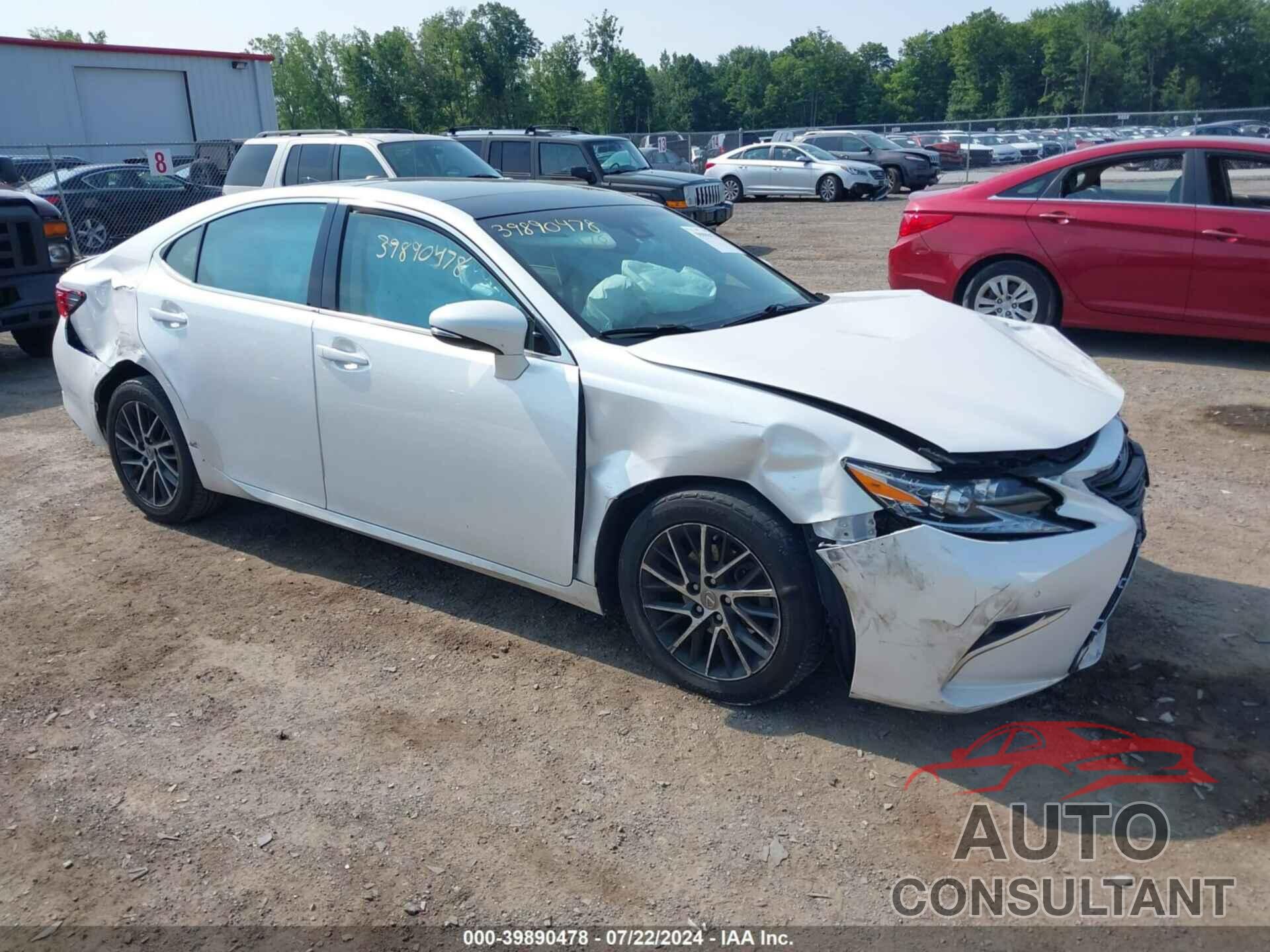 LEXUS ES 350 2017 - 58ABK1GG5HU055533