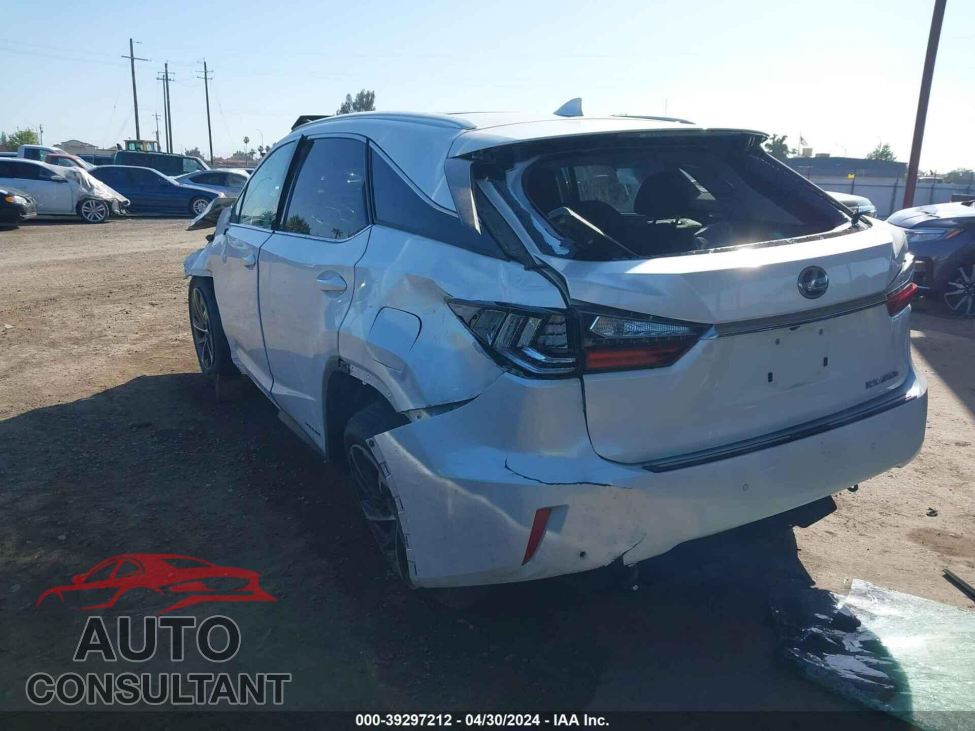 LEXUS RX 2018 - 2T2BGMCA1JC026903