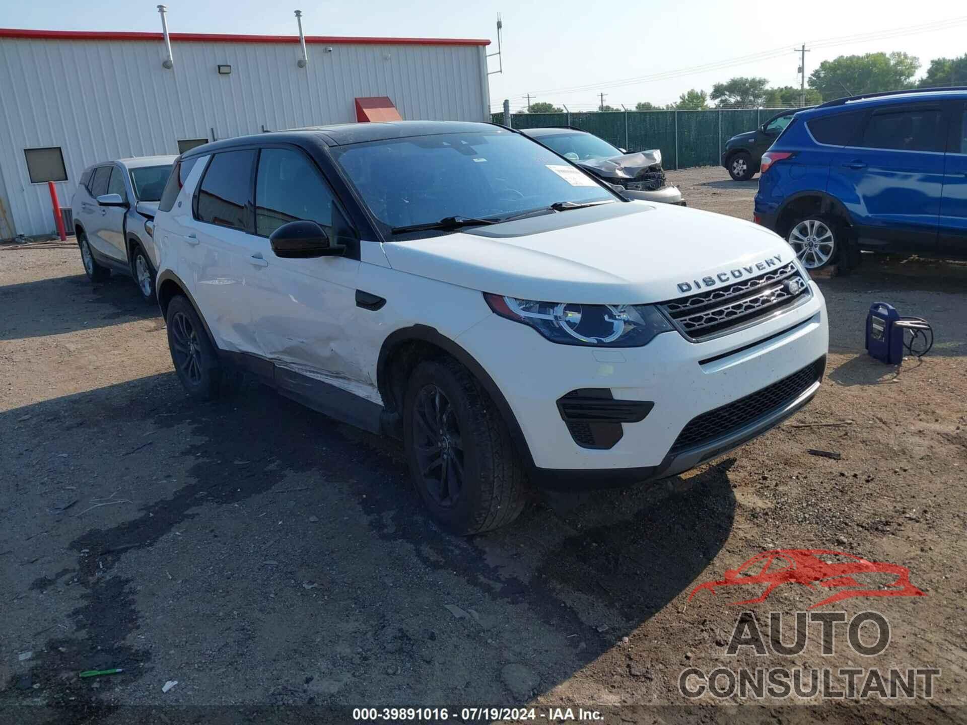 LAND ROVER DISCOVERY SPORT 2019 - SALCP2FX3KH791744