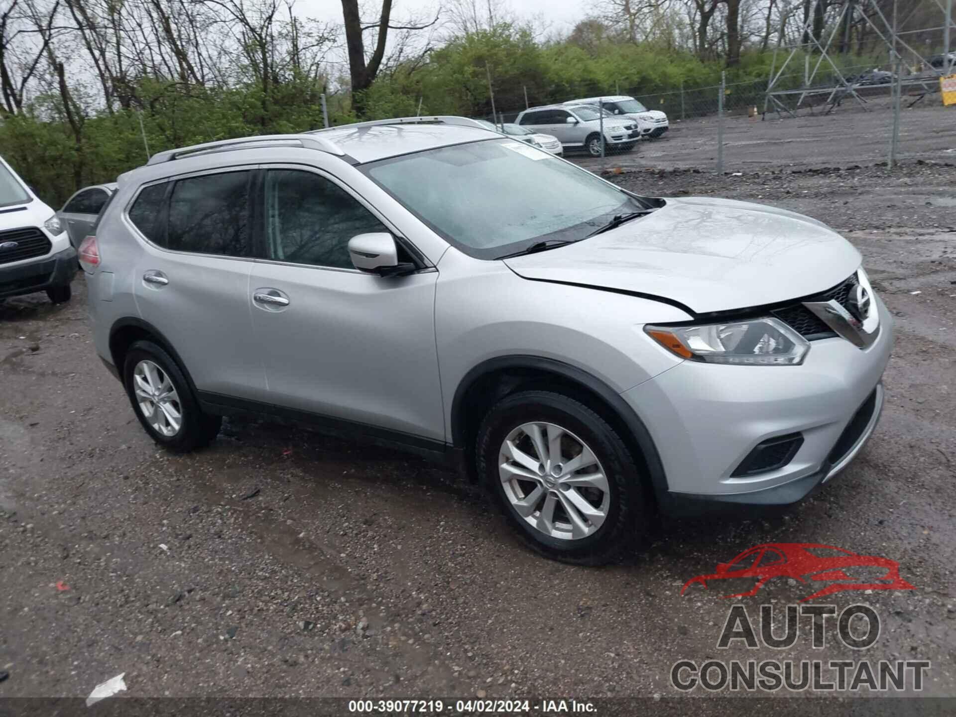 NISSAN ROGUE 2016 - KNMAT2MV2GP676612