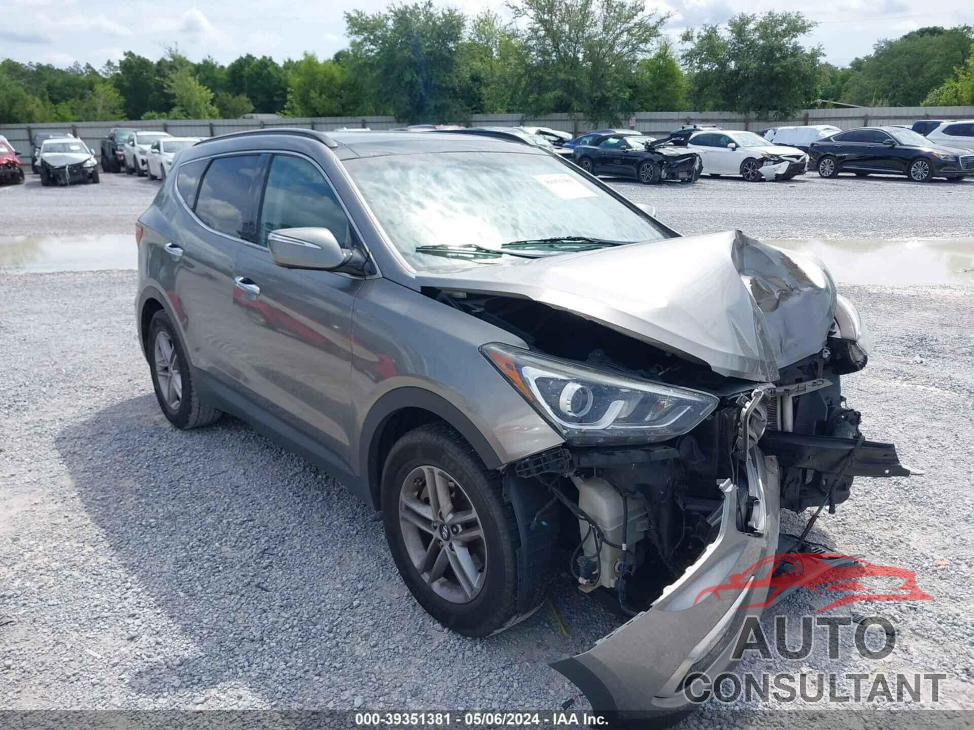 HYUNDAI SANTA FE SPORT 2017 - 5NMZU3LB9HH045153