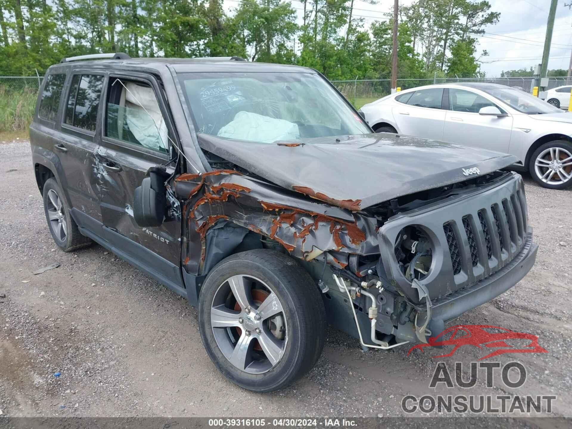 JEEP PATRIOT 2016 - 1C4NJPFA8GD528013