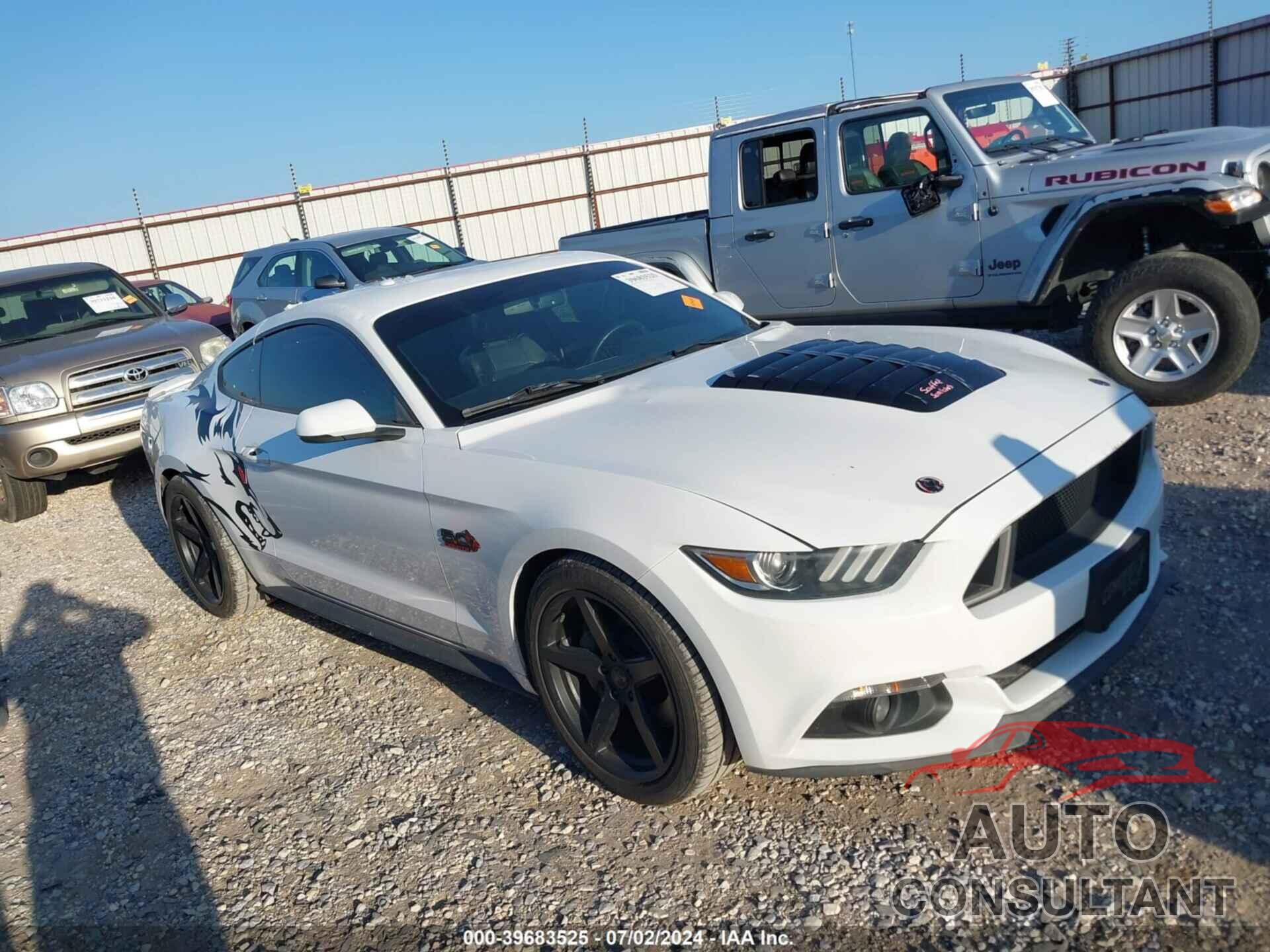 FORD MUSTANG 2017 - 1FA6P8CFXH5250774