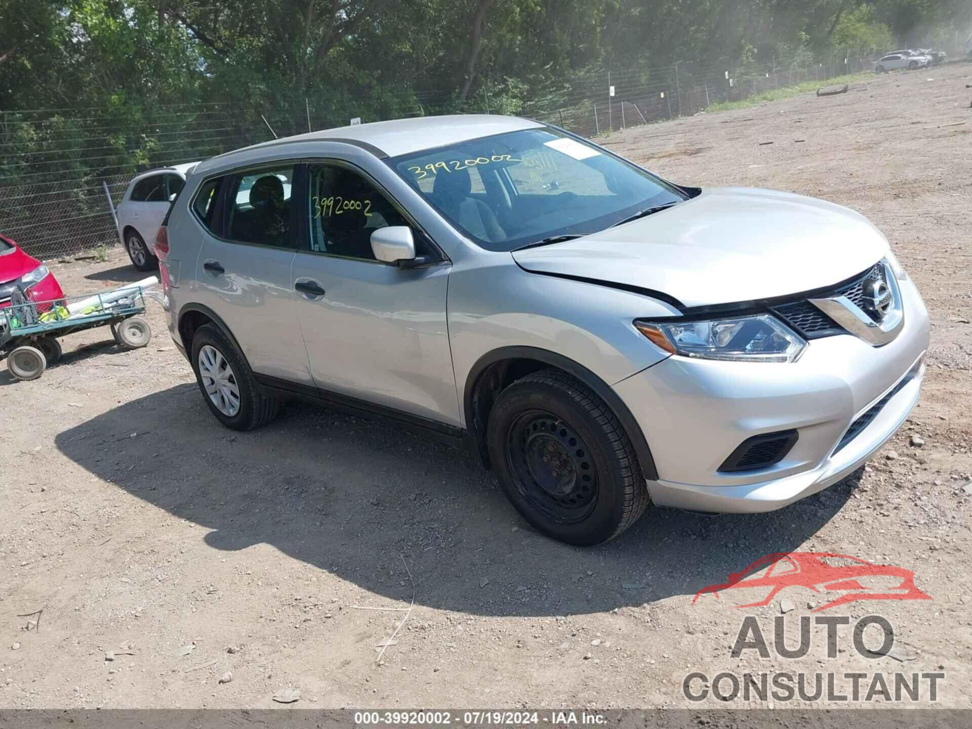 NISSAN ROGUE 2016 - JN8AT2MV6GW133533