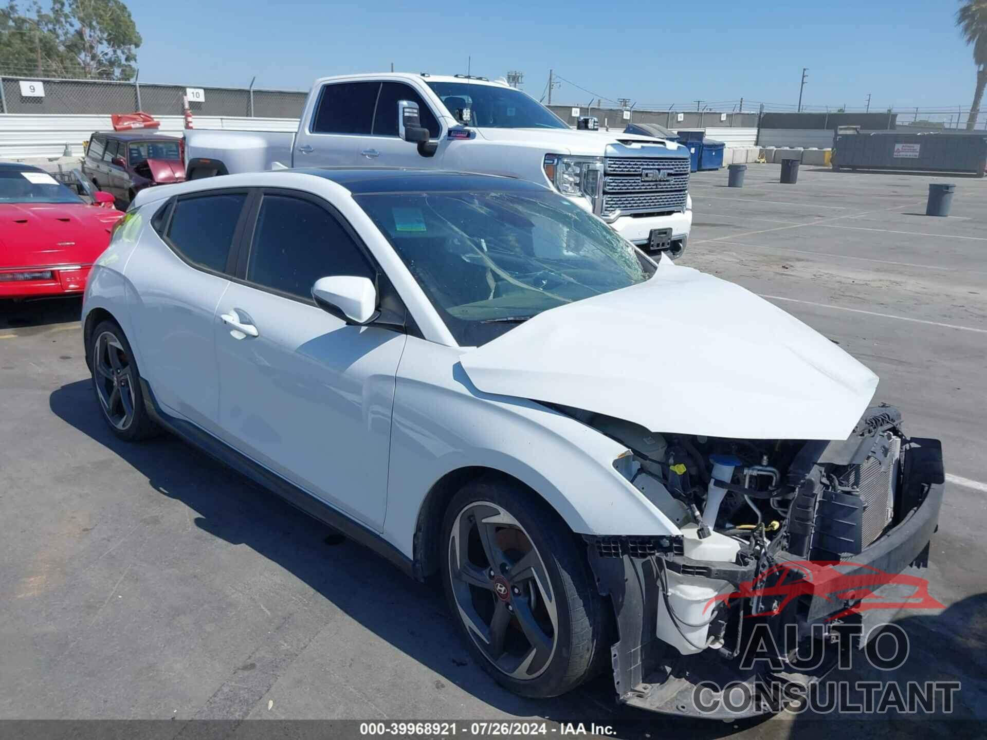 HYUNDAI VELOSTER 2019 - KMHTH6AB7KU015174