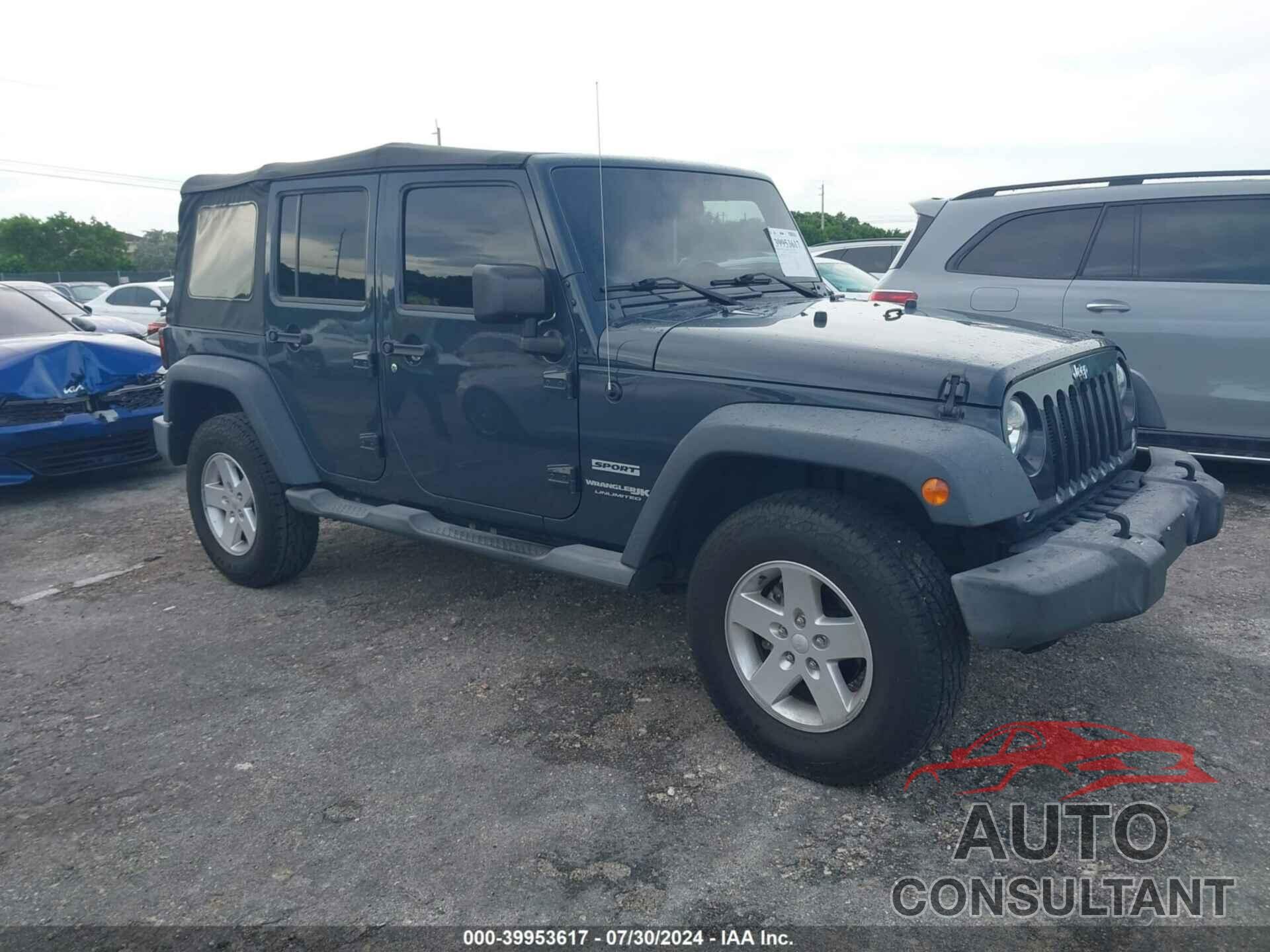 JEEP WRANGLER JK UNLIMITED 2018 - 1C4BJWDG5JL858936