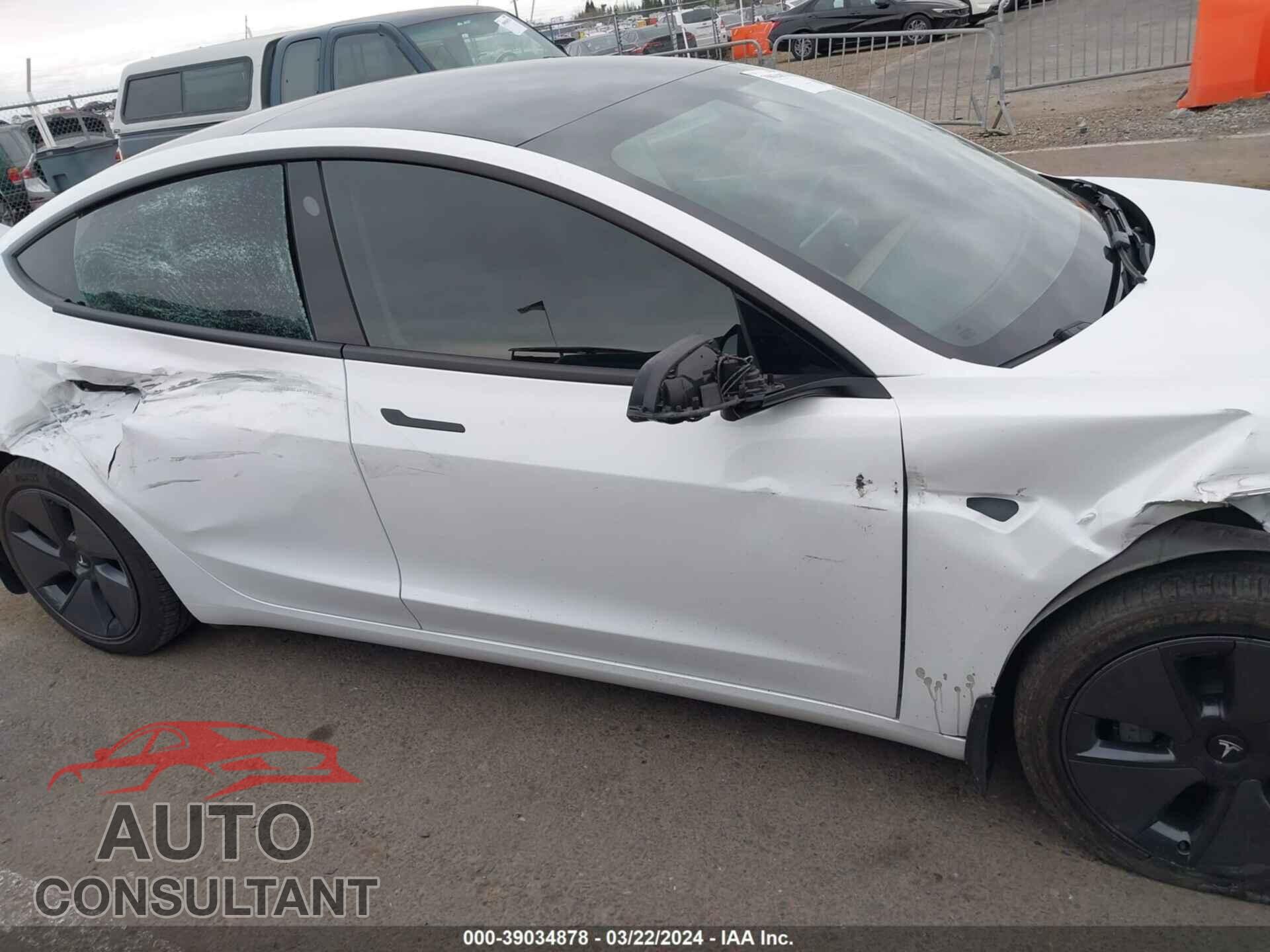 TESLA MODEL 3 2021 - 5YJ3E1EB6MF033087