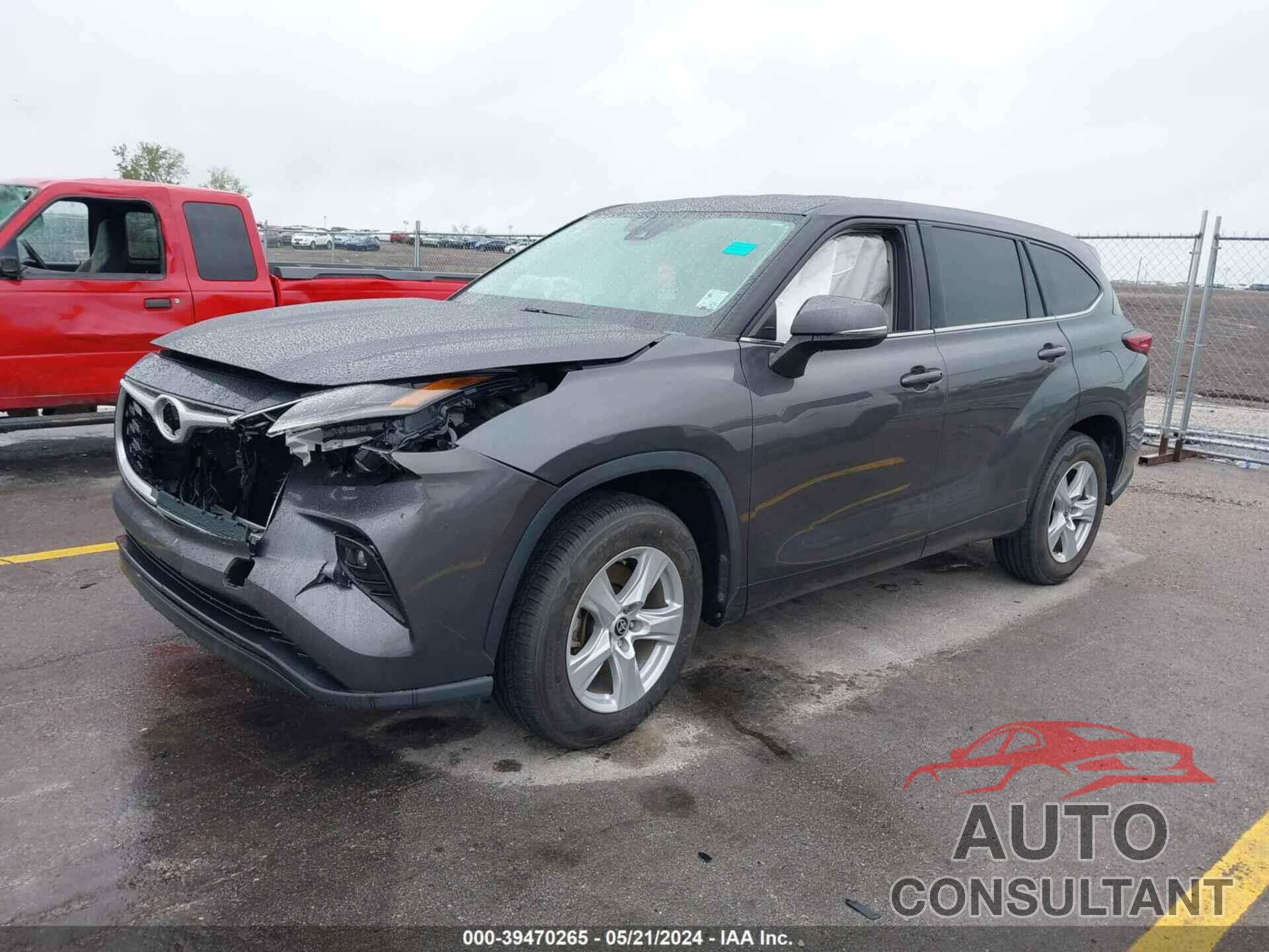 TOYOTA HIGHLANDER 2021 - 5TDZZRAH7MS053500