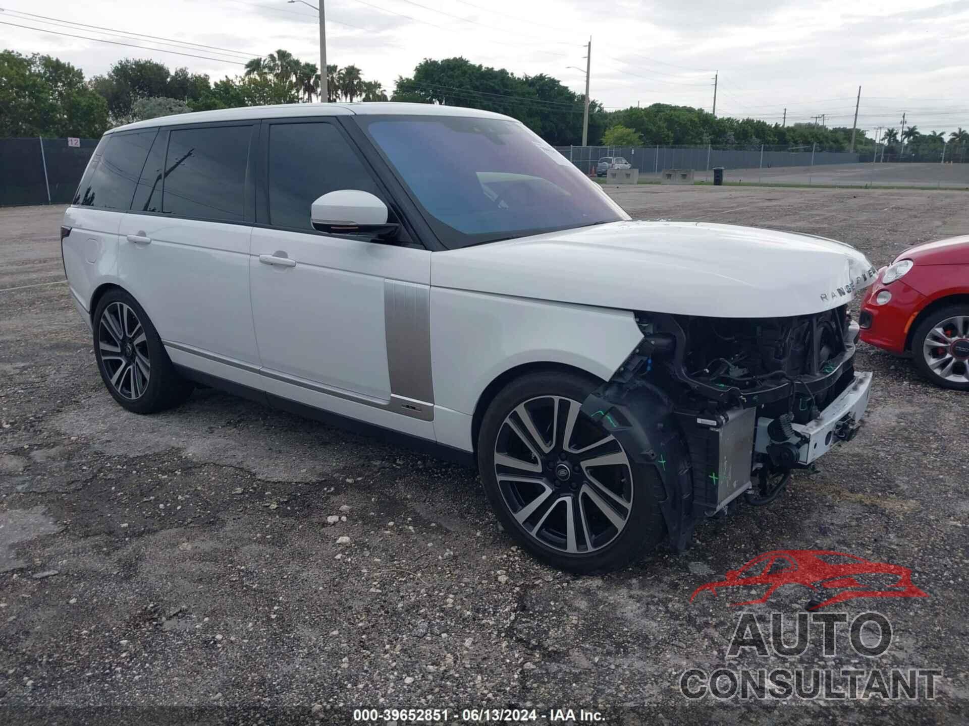 LAND ROVER RANGE ROVER 2019 - SALGS5RE3KA551176