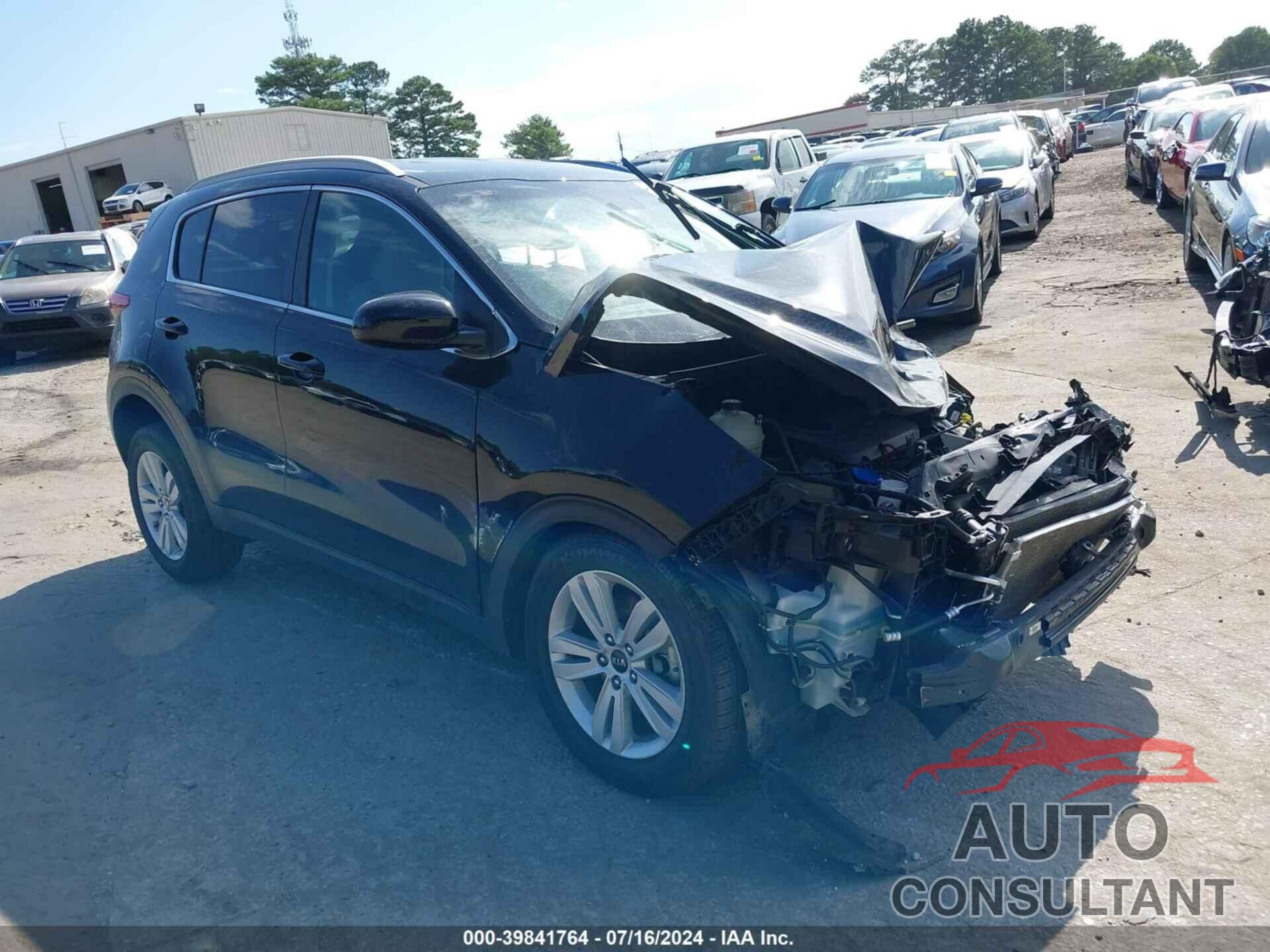 KIA SPORTAGE 2017 - KNDPM3AC4H7135207