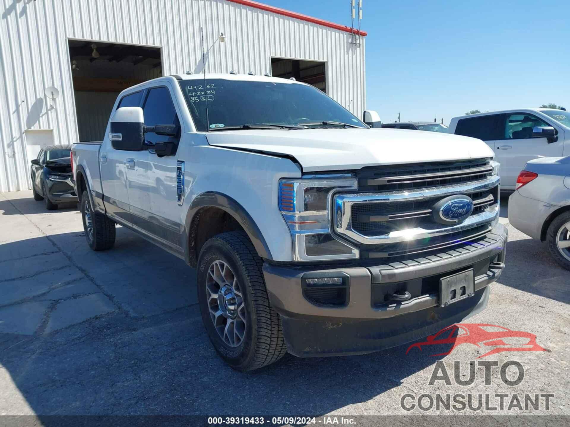 FORD F-250 2022 - 1FT8W2BT3NED73189