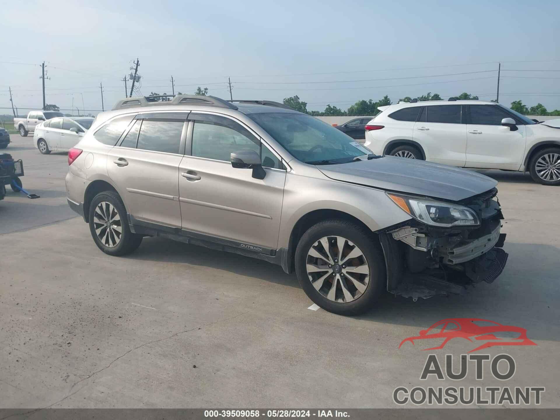SUBARU OUTBACK 2016 - 4S4BSBNC5G3342632