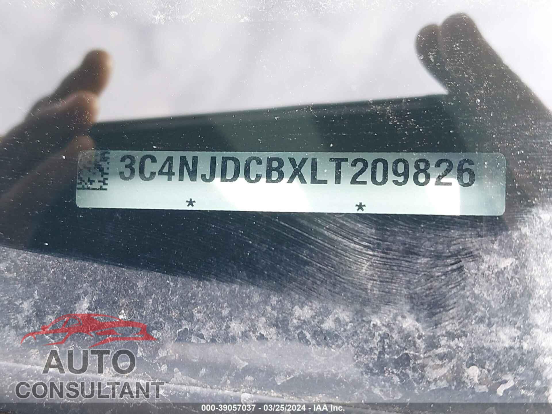 JEEP COMPASS 2020 - 3C4NJDCBXLT209826