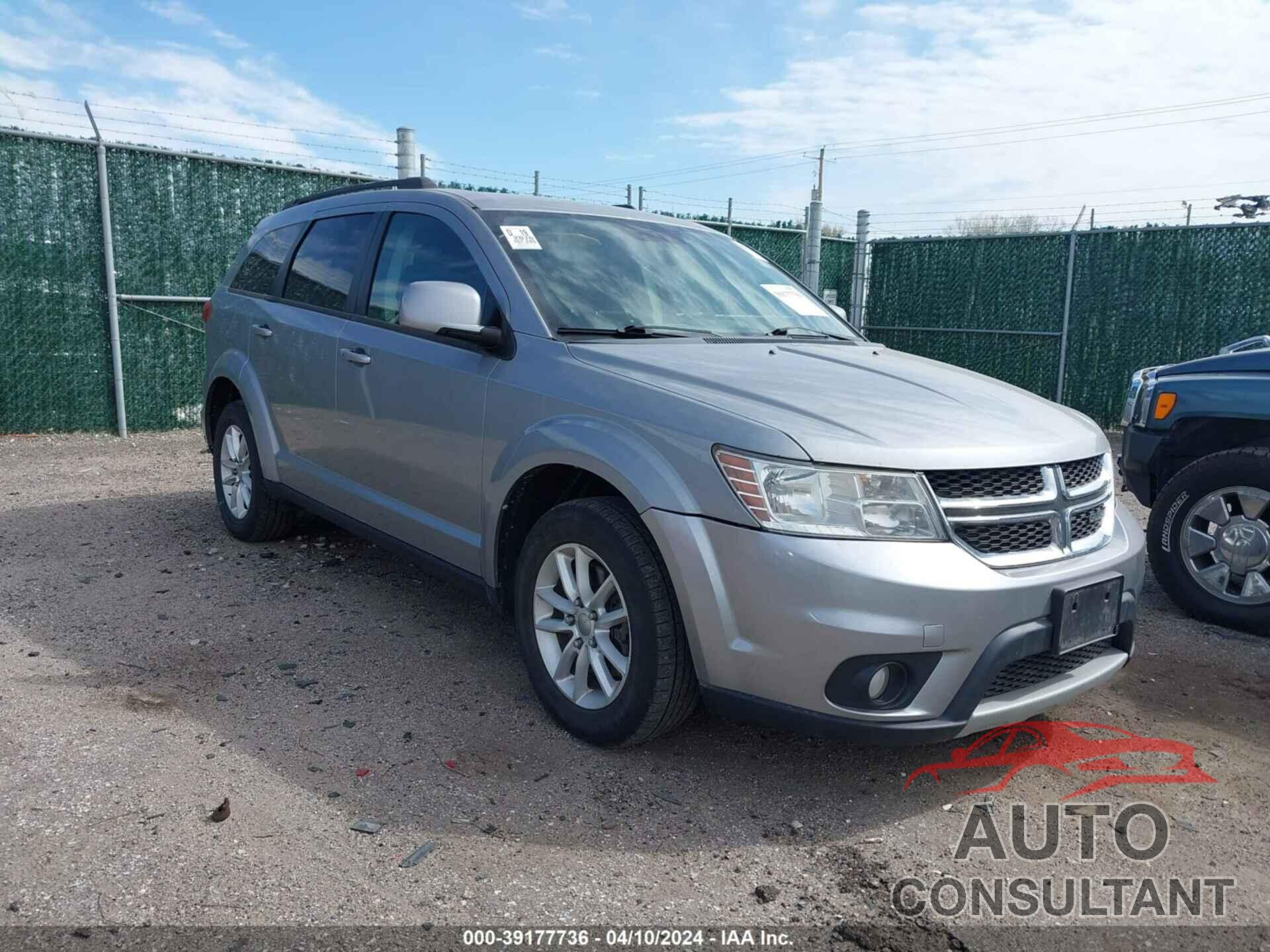 DODGE JOURNEY 2016 - 3C4PDCBG4GT194284