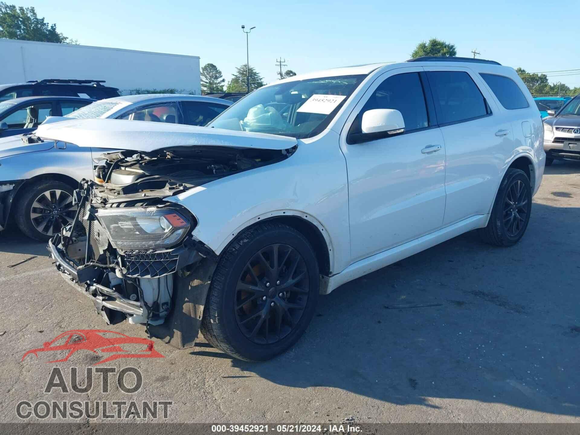 DODGE DURANGO 2017 - 1C4RDHDG2HC600787