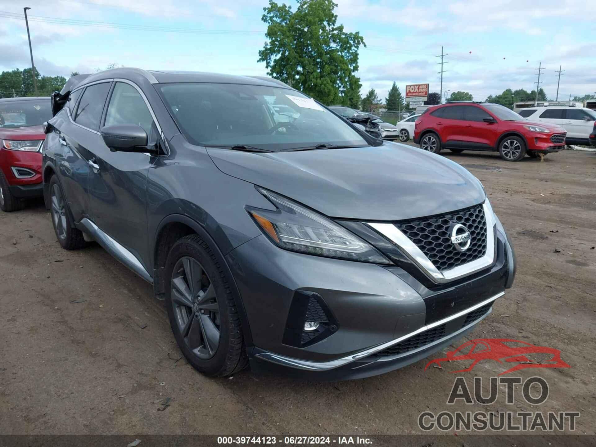 NISSAN MURANO 2019 - 5N1AZ2MS8KN118347