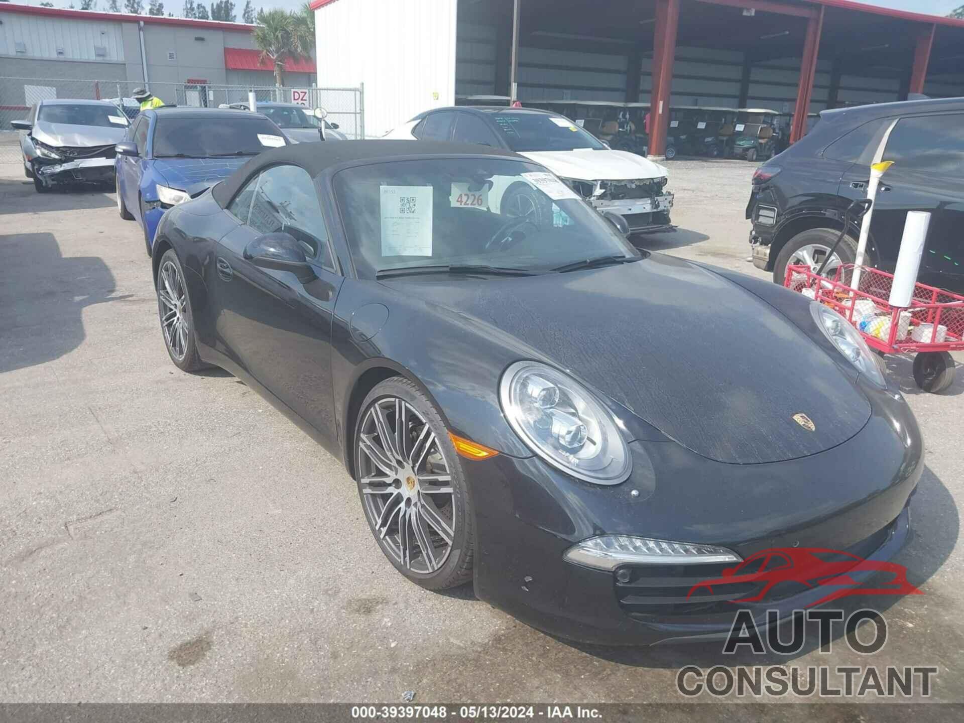 PORSCHE 911 2016 - WP0CA2A96GS141074