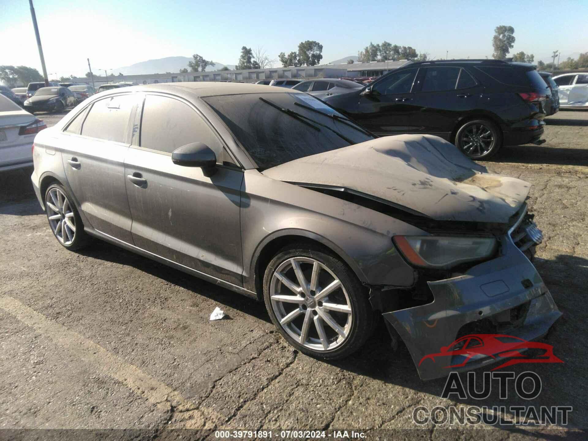 AUDI A3 2016 - WAUA7GFF3G1033497