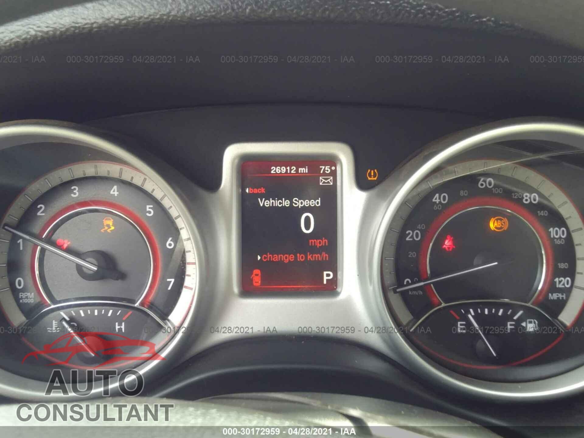 DODGE JOURNEY 2019 - 3C4PDCAB4KT751578