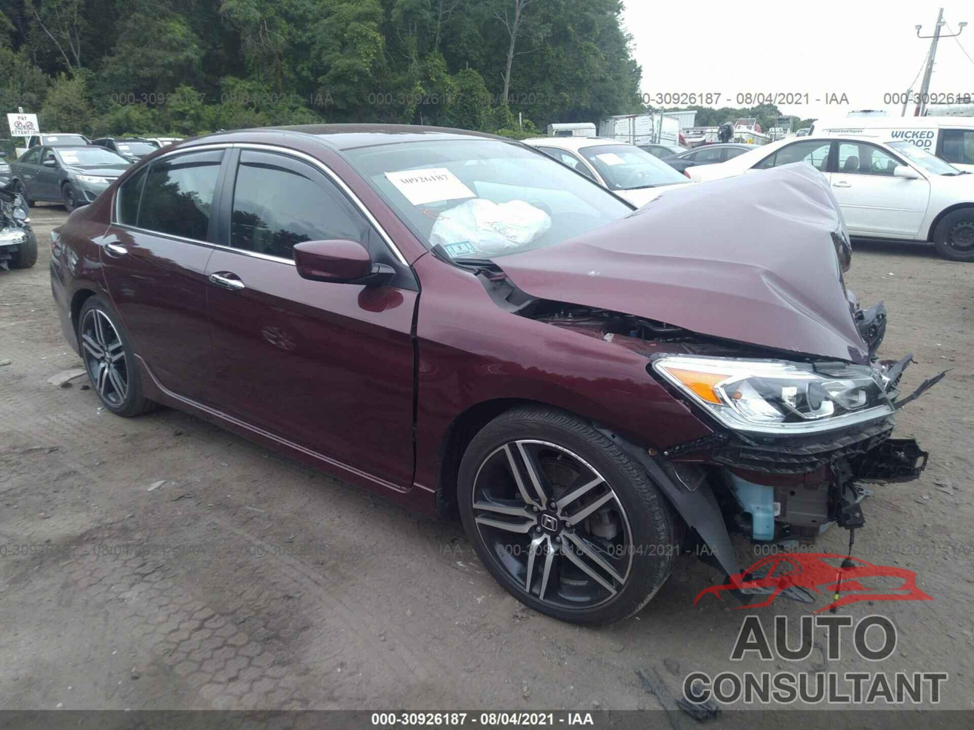 HONDA ACCORD SEDAN 2017 - 1HGCR2F55HA175336