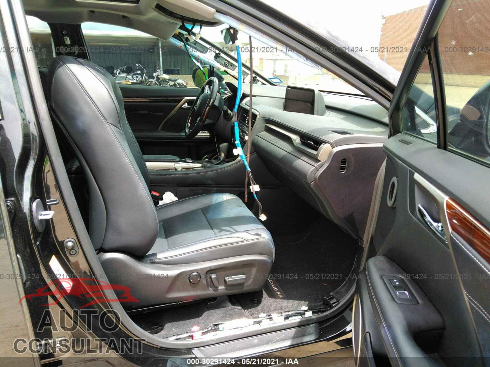 LEXUS RX 2017 - 2T2ZZMCA6HC054702