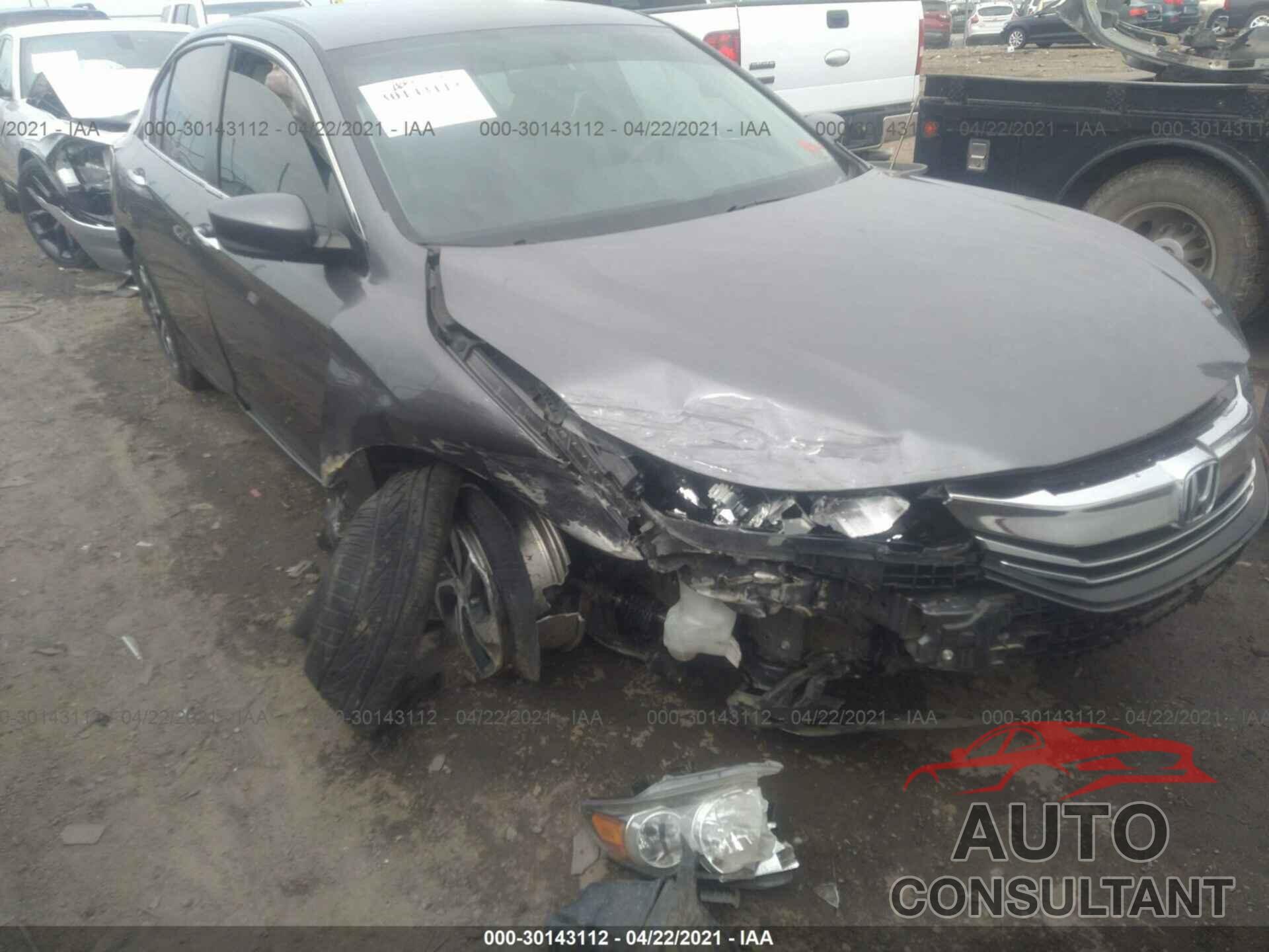 HONDA ACCORD SEDAN 2016 - 1HGCR2F35GA229599