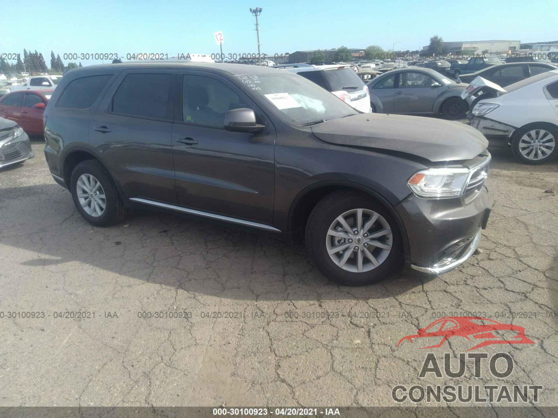 DODGE DURANGO 2020 - 1C4RDHAGXLC129730