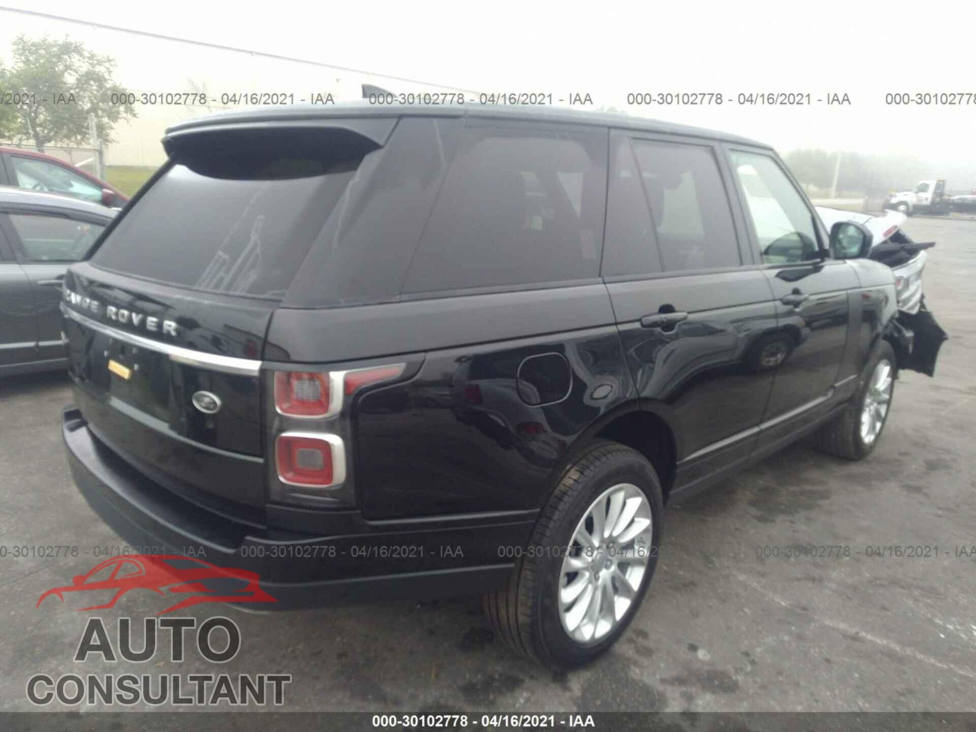 LAND ROVER RANGE ROVER 2020 - SALGS2RU2LA592048